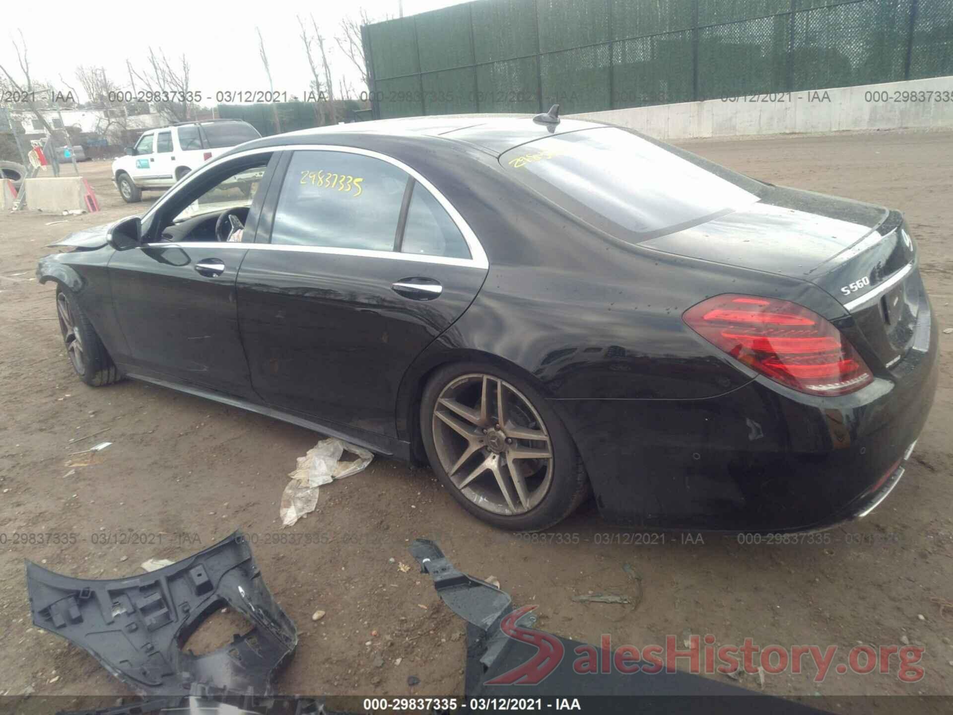 WDDUG8GB4KA446626 2019 MERCEDES-BENZ S-CLASS