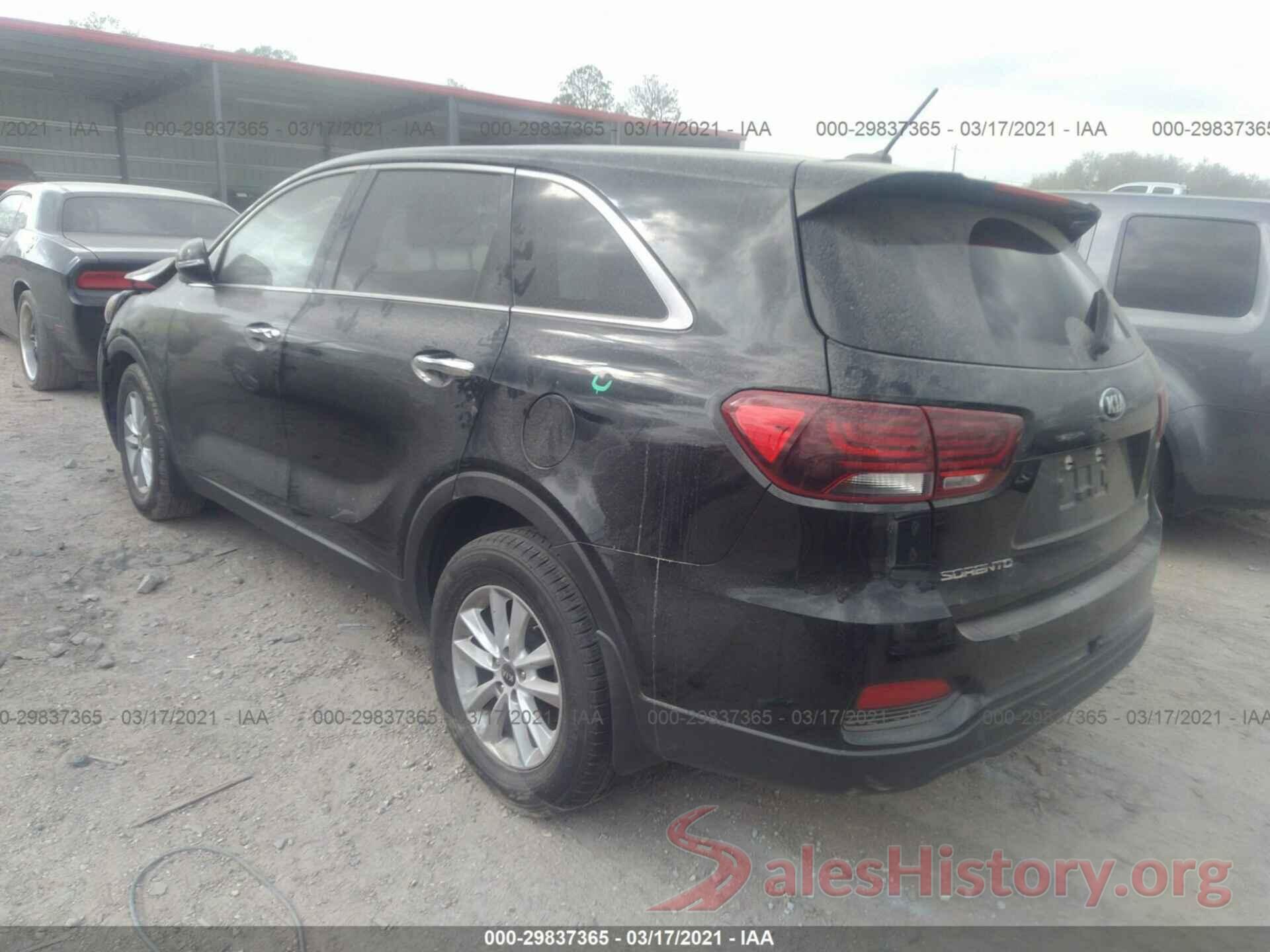 5XYPG4A38KG579892 2019 KIA SORENTO