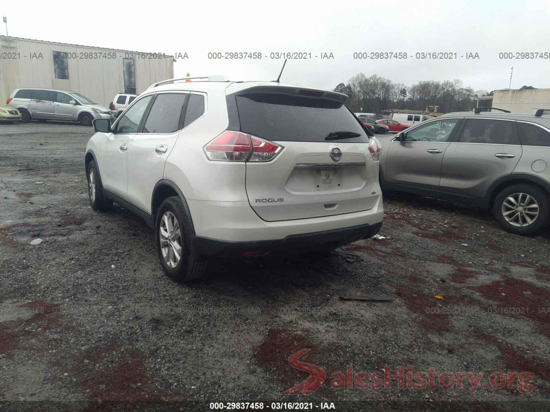 KNMAT2MT4GP703291 2016 NISSAN ROGUE