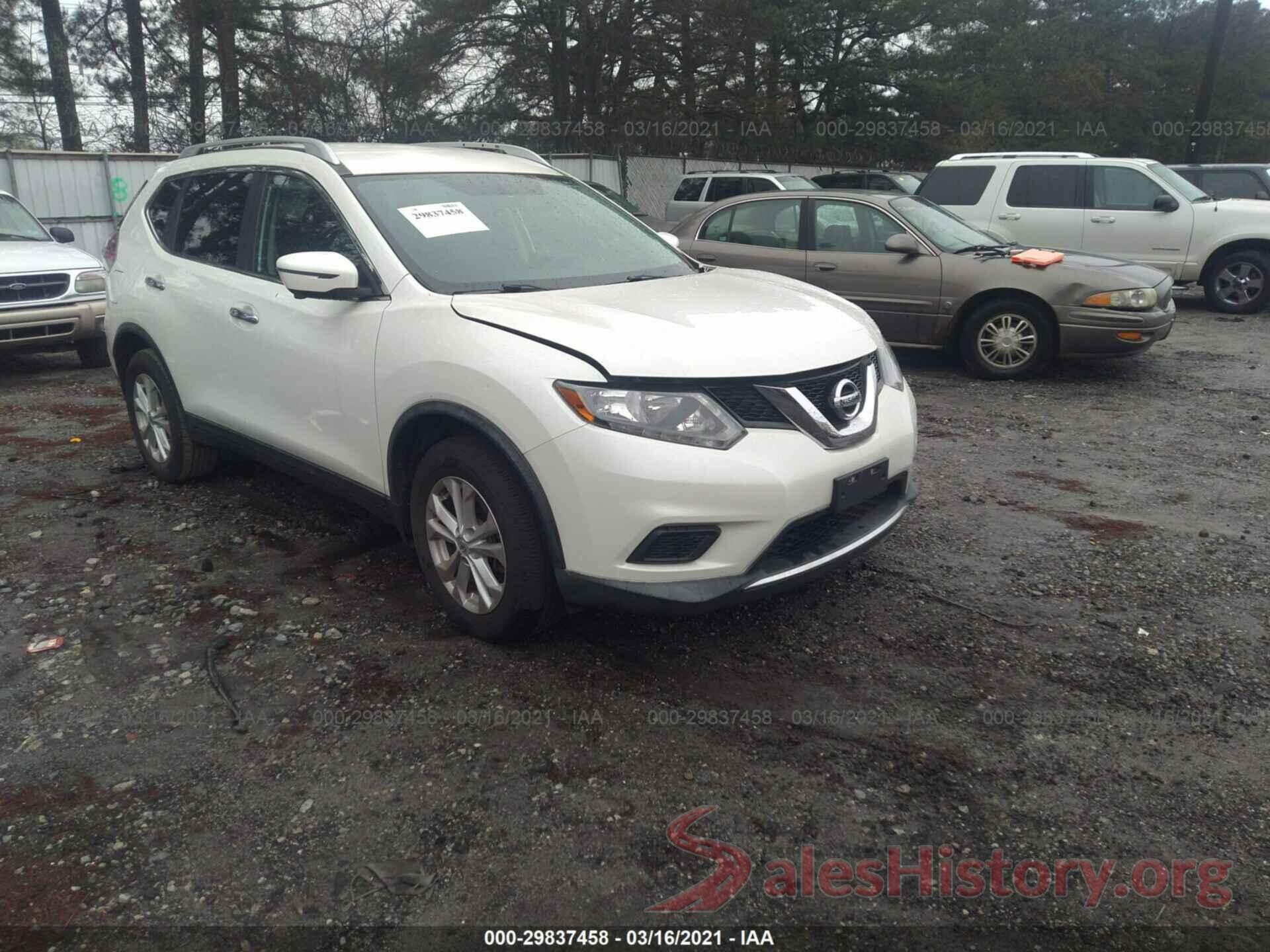 KNMAT2MT4GP703291 2016 NISSAN ROGUE