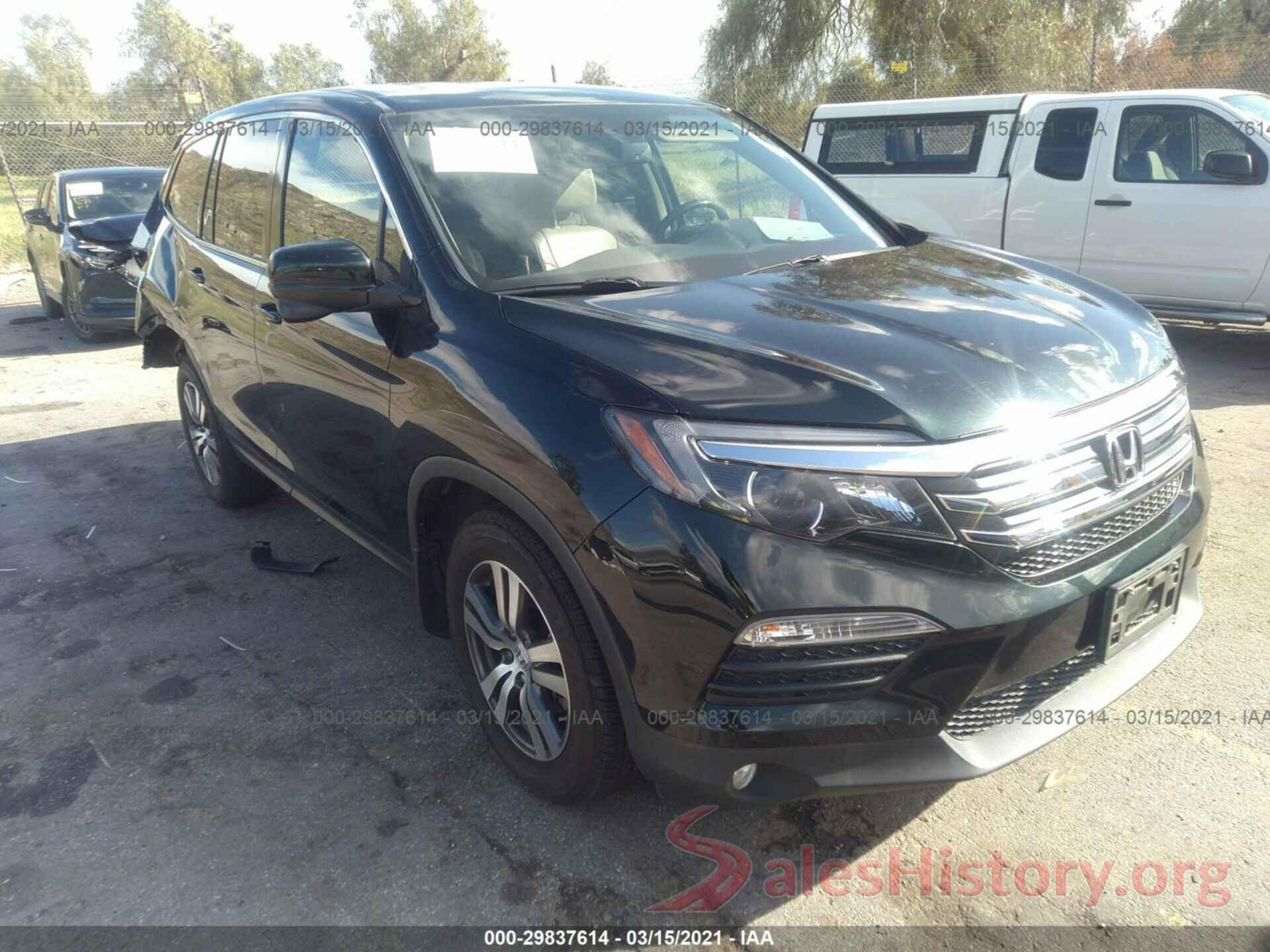 5FNYF5H83GB057670 2016 HONDA PILOT