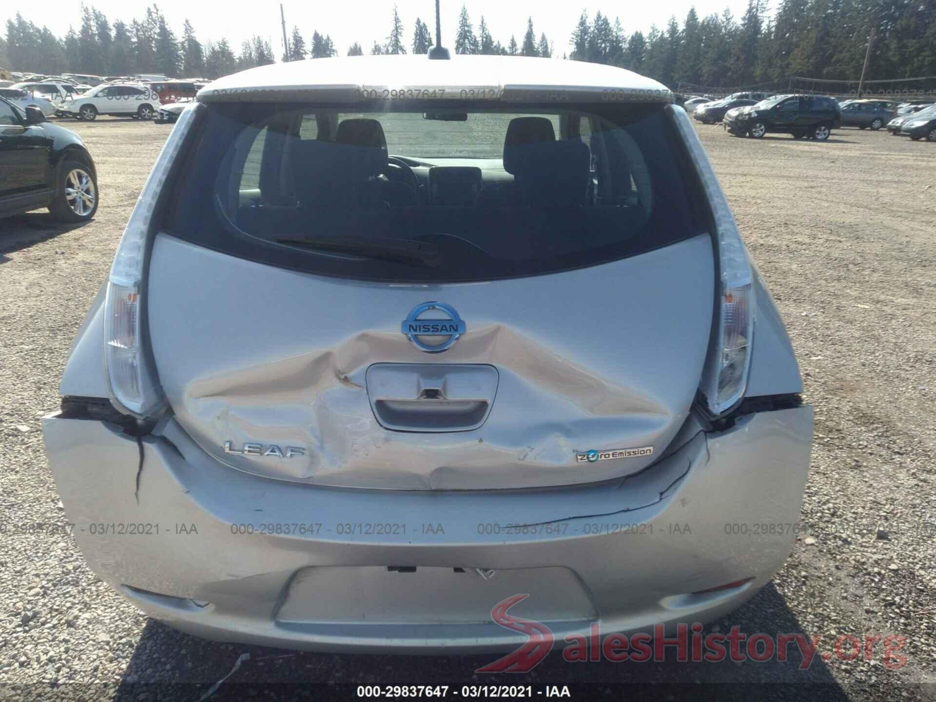 1N4BZ0CP6HC304473 2017 NISSAN LEAF