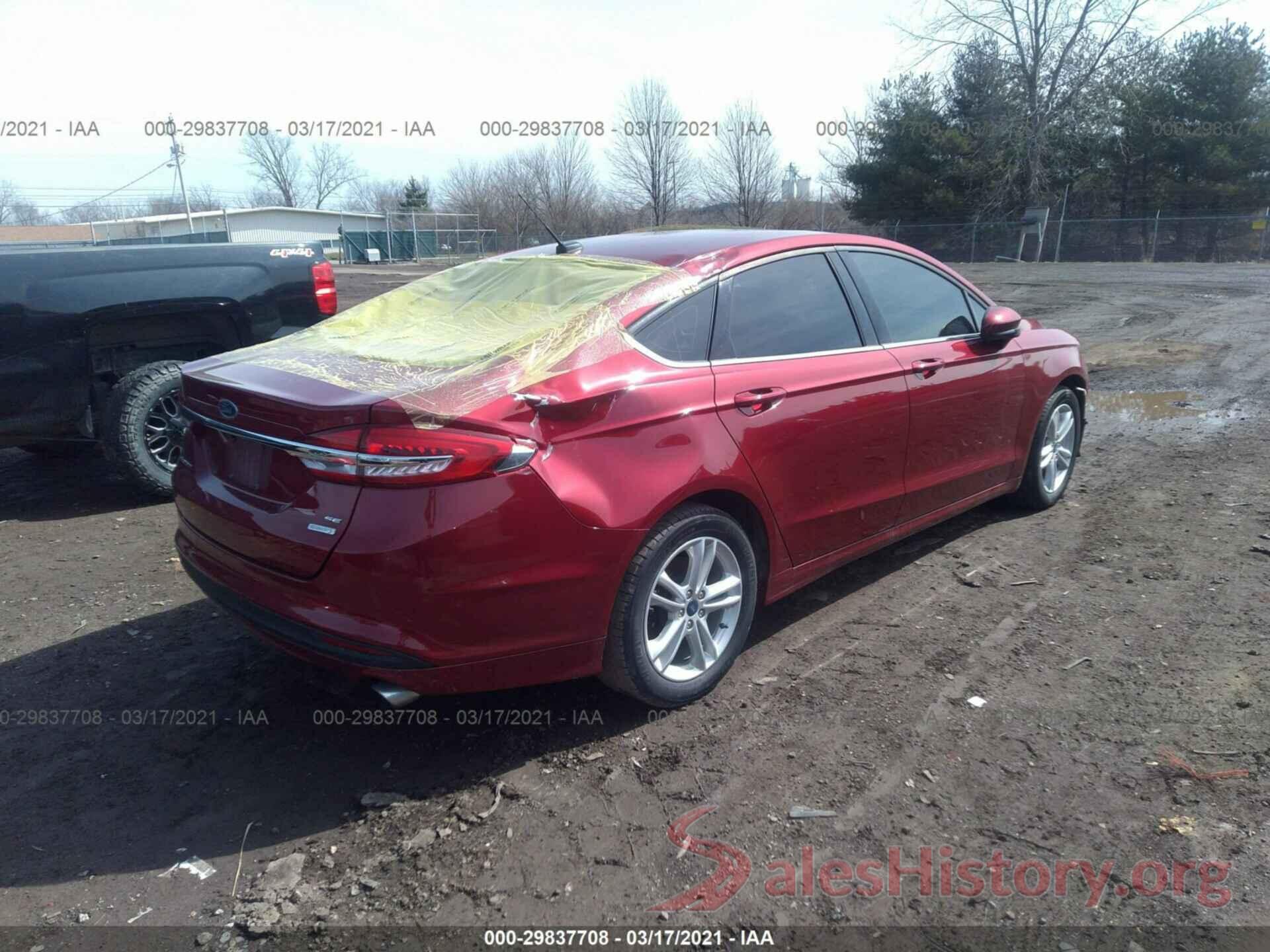 3FA6P0HD7JR259623 2018 FORD FUSION