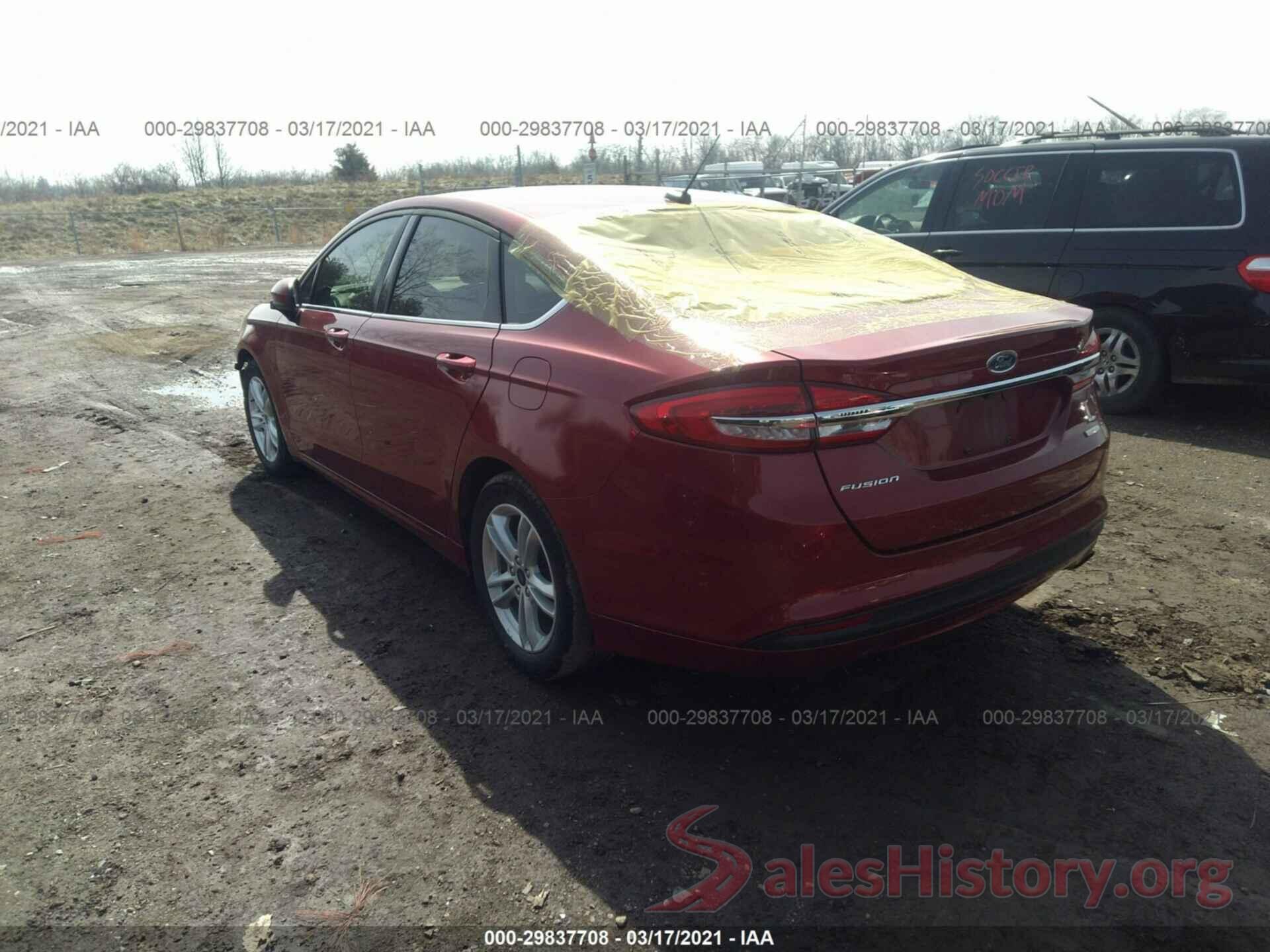 3FA6P0HD7JR259623 2018 FORD FUSION