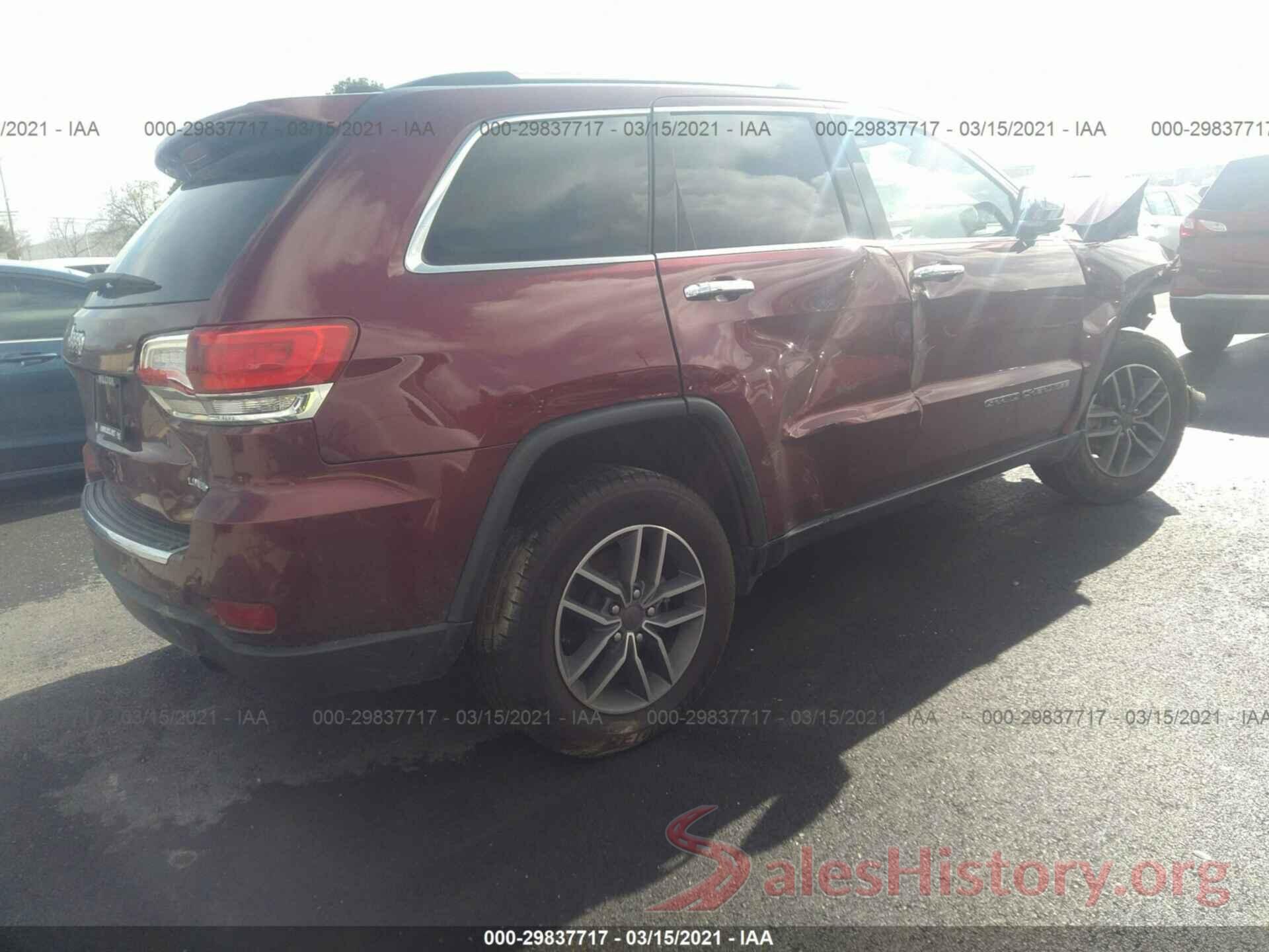 1C4RJFBG1KC724458 2019 JEEP GRAND CHEROKEE