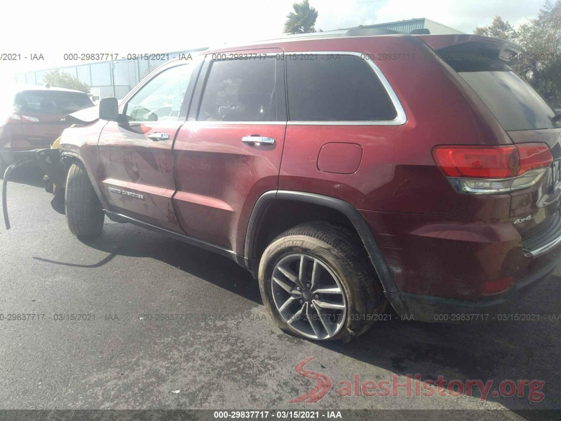 1C4RJFBG1KC724458 2019 JEEP GRAND CHEROKEE