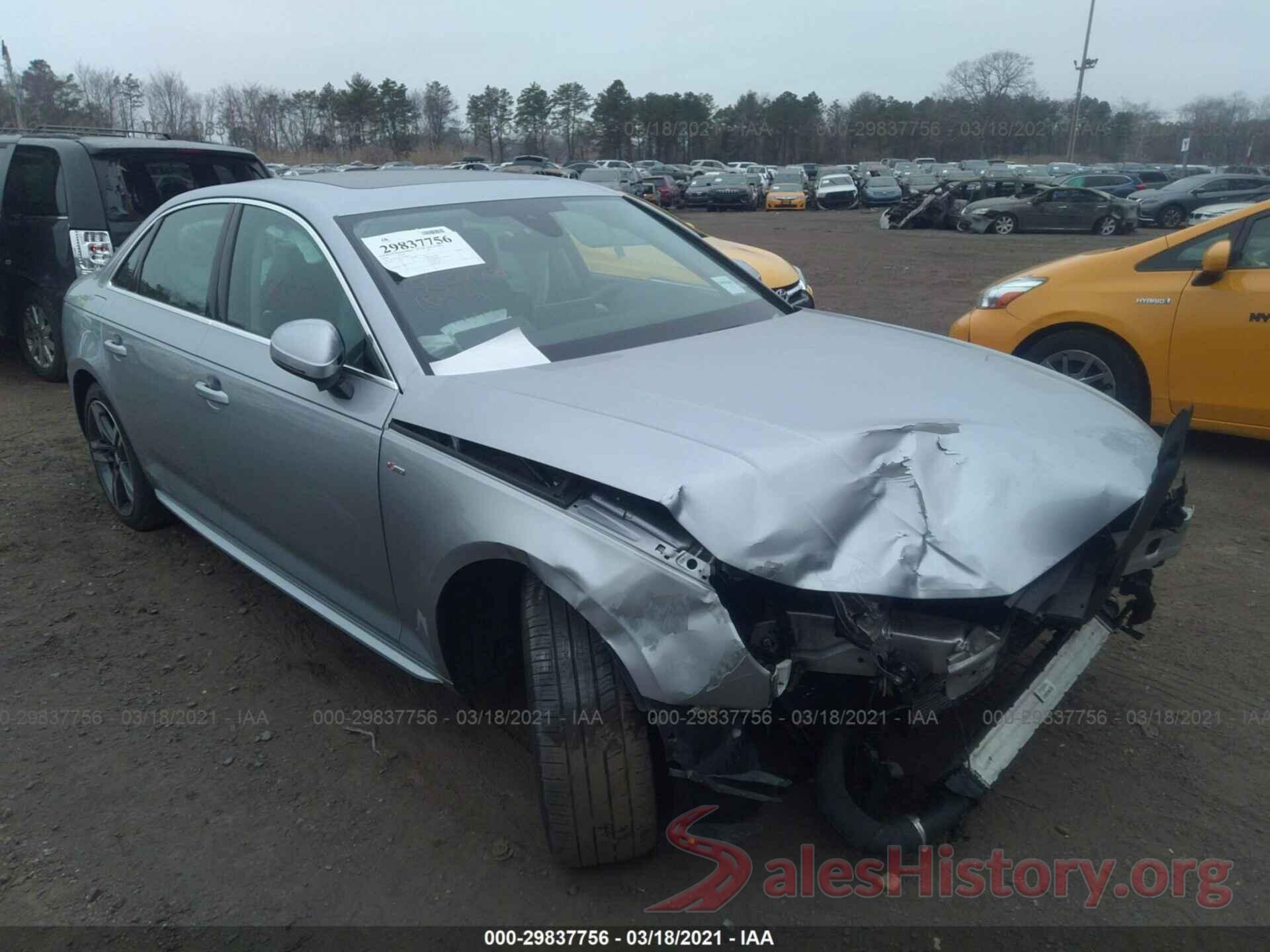 WAUENAF46JA180715 2018 AUDI A4