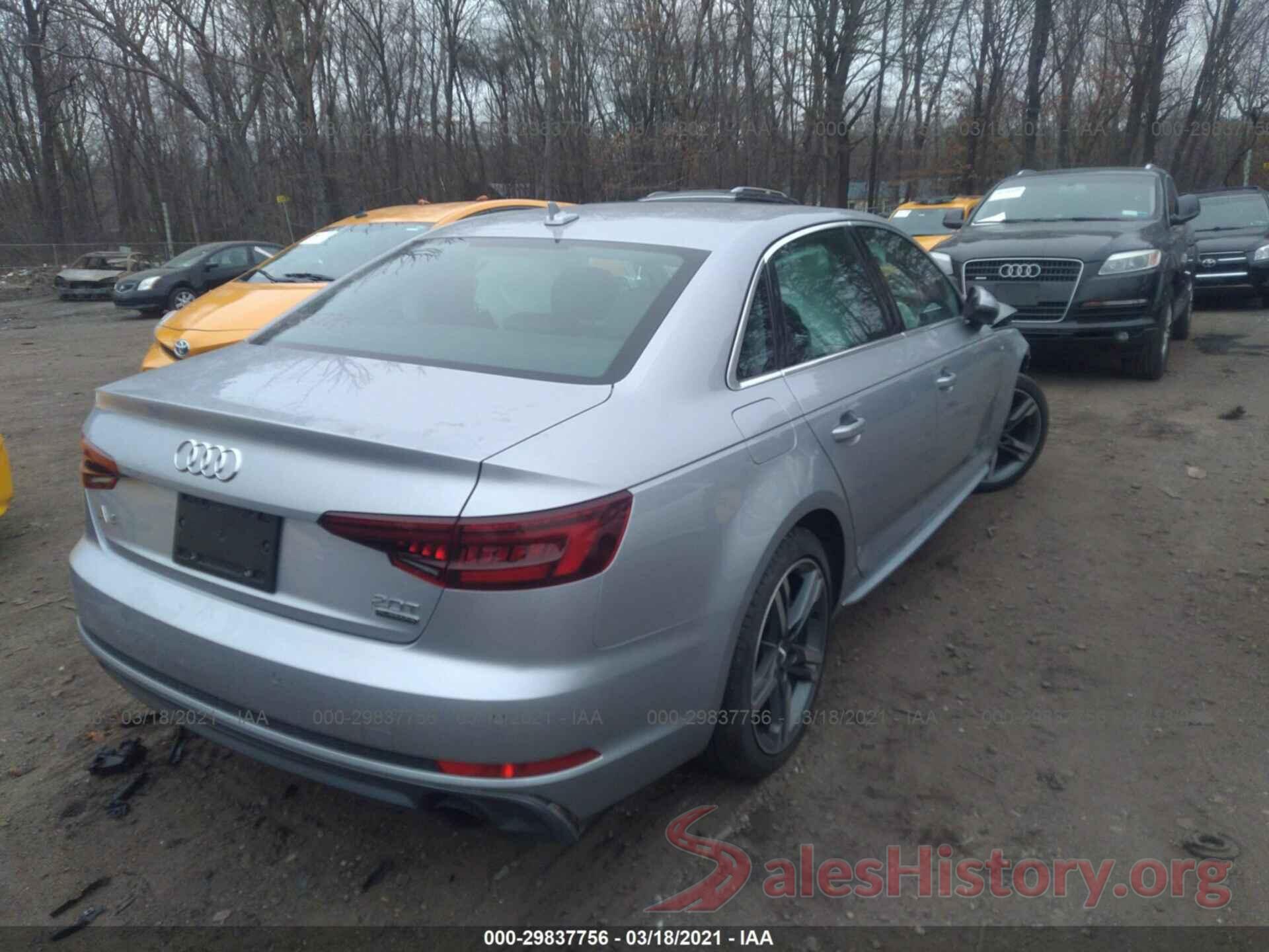 WAUENAF46JA180715 2018 AUDI A4