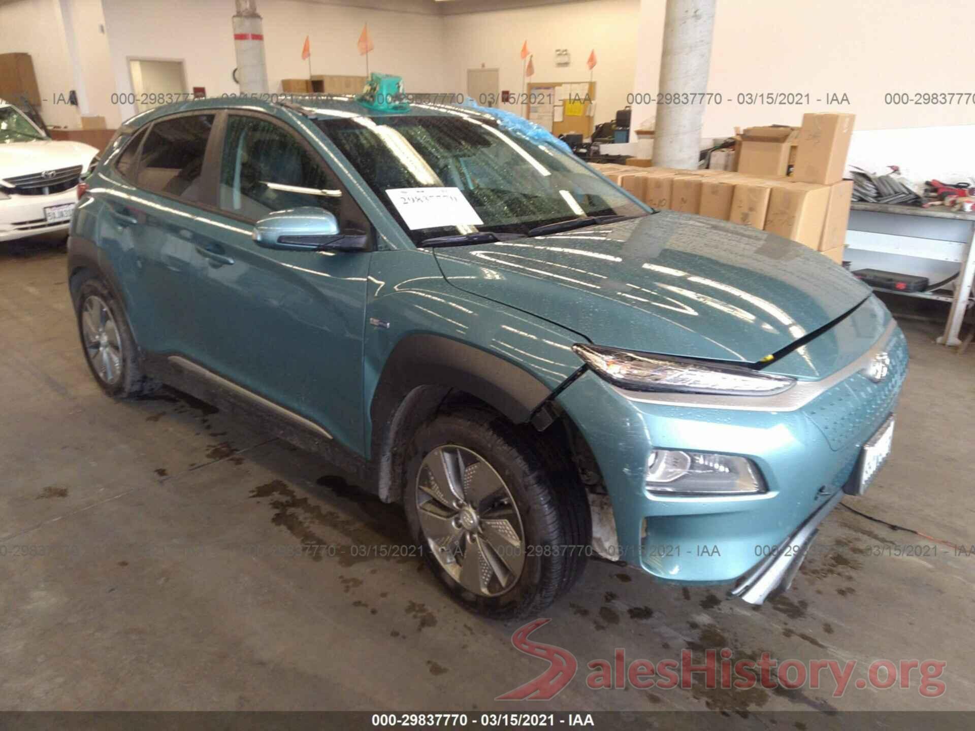 KM8K33AGXKU023371 2019 HYUNDAI KONA EV