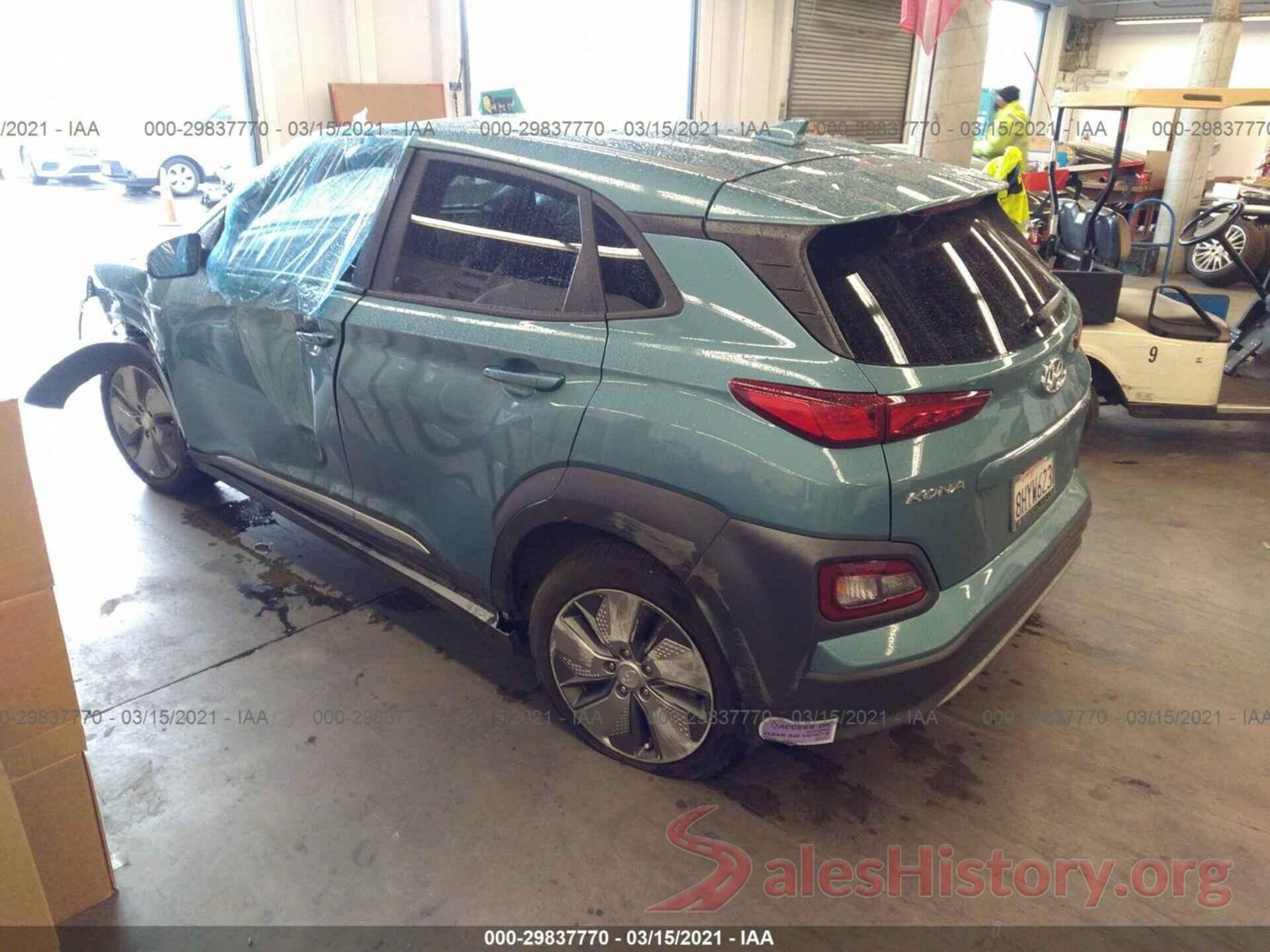 KM8K33AGXKU023371 2019 HYUNDAI KONA EV