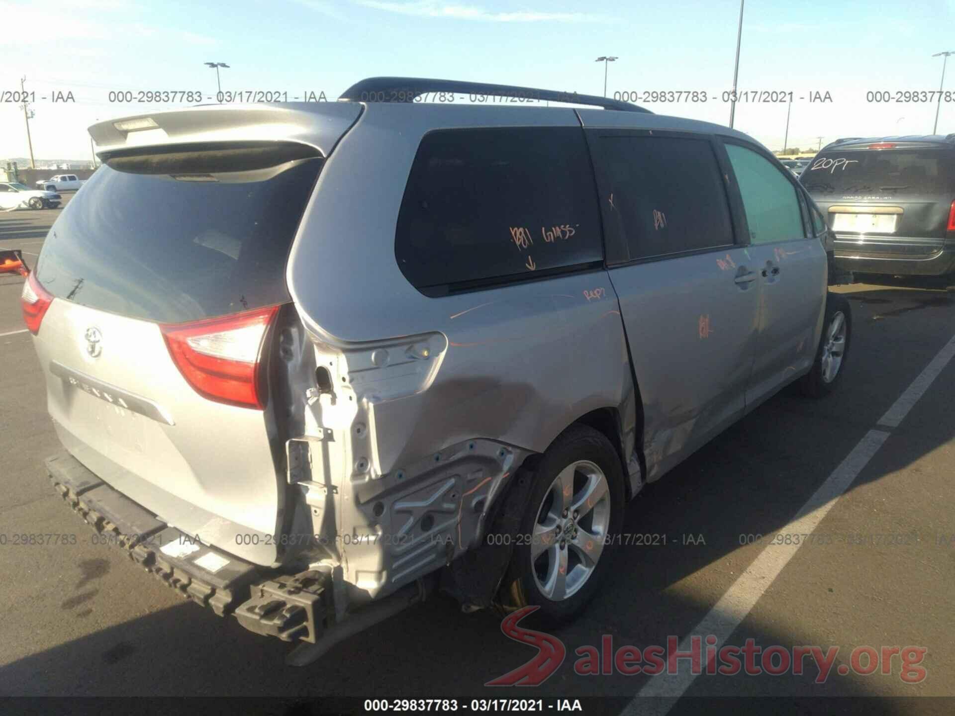 5TDKK3DC2GS740133 2016 TOYOTA SIENNA