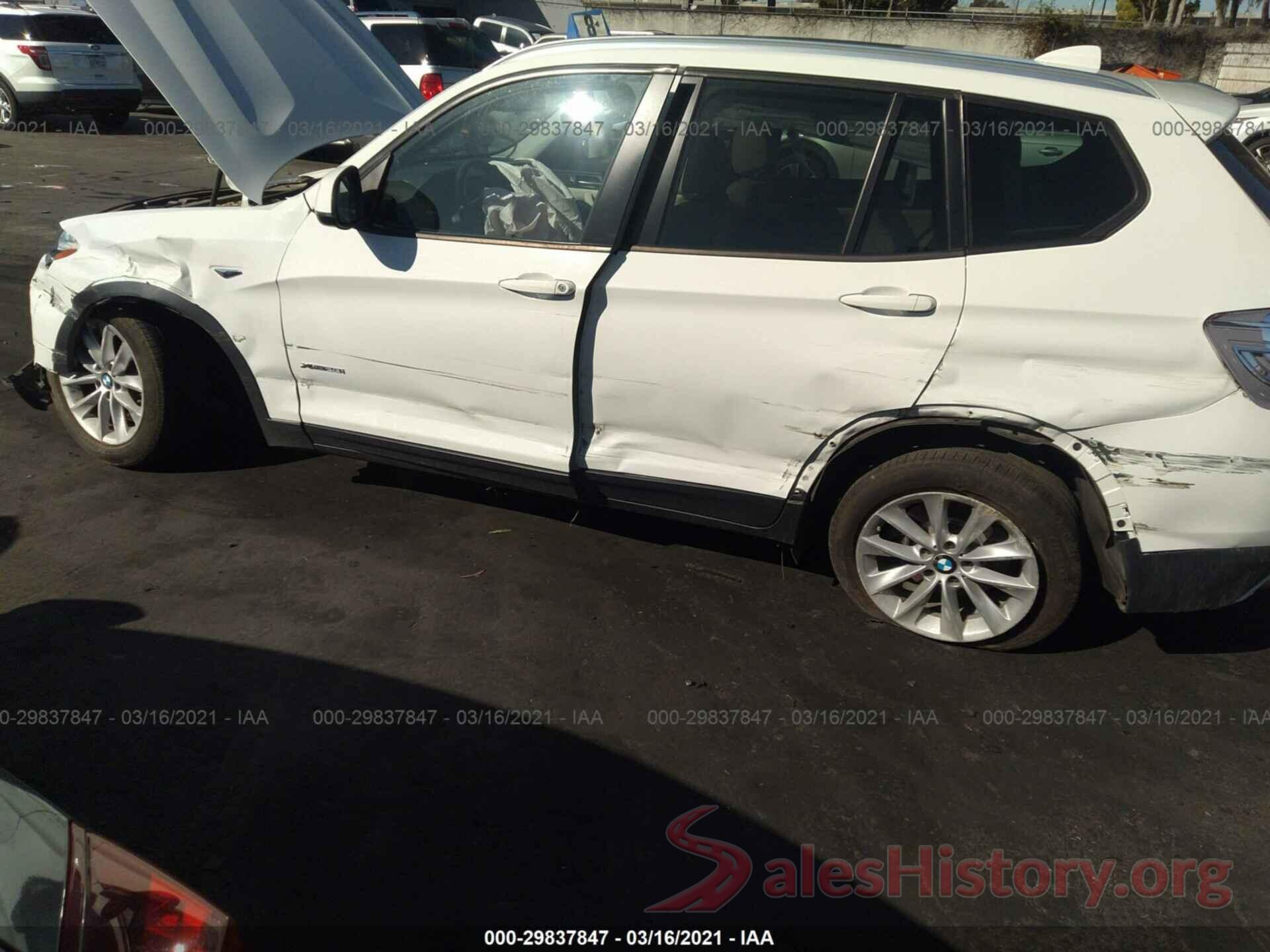 5UXWX9C57G0D87367 2016 BMW X3