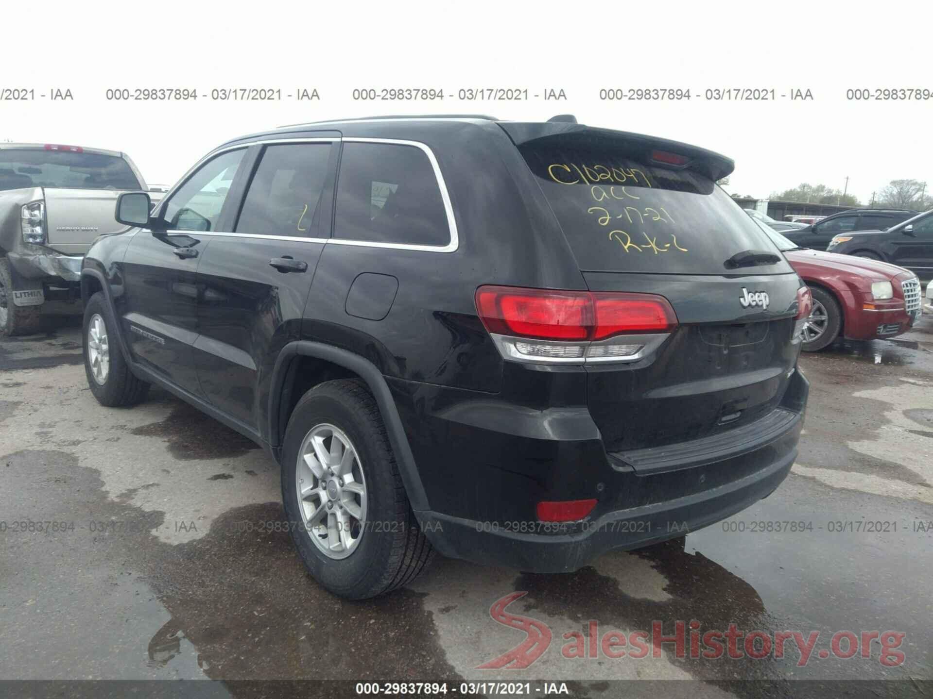 1C4RJEAG1LC300291 2020 JEEP GRAND CHEROKEE