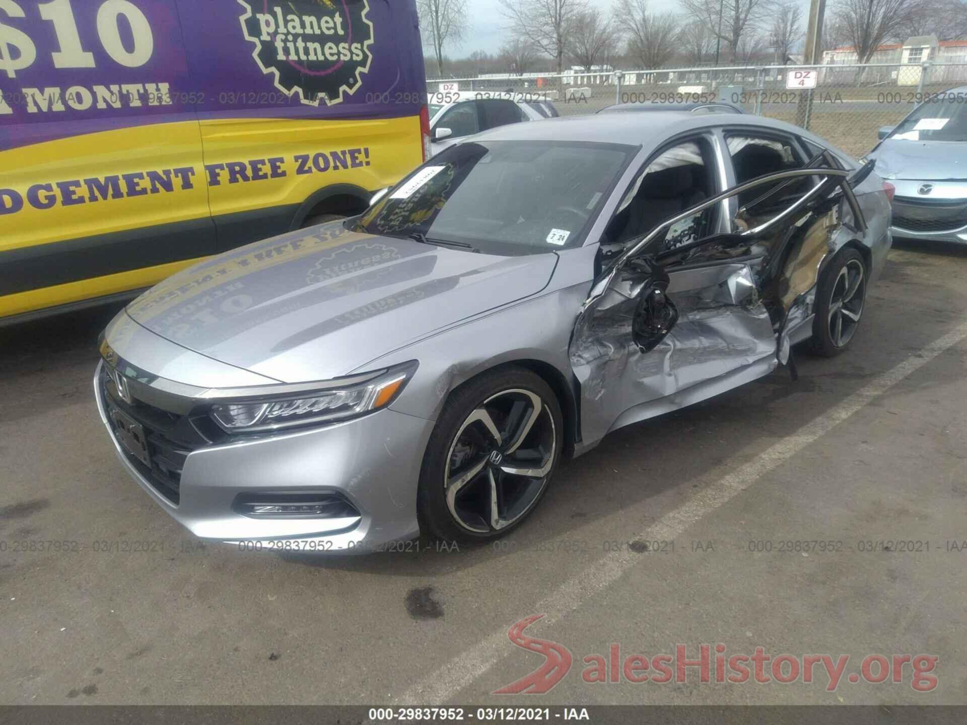 1HGCV1F36KA075144 2019 HONDA ACCORD SEDAN