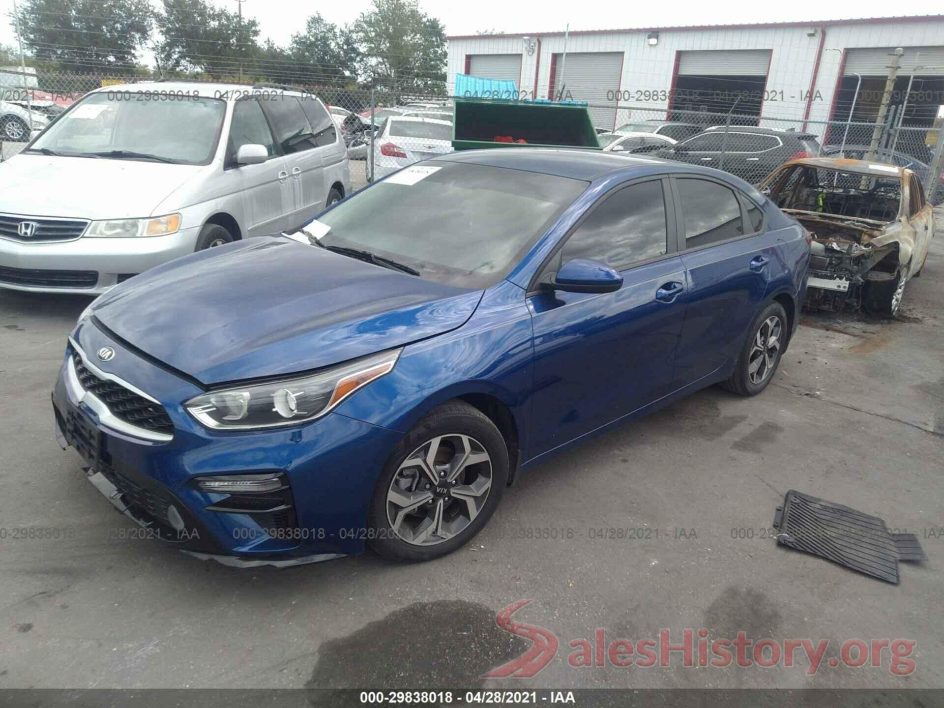 3KPF24AD5KE037391 2019 KIA FORTE