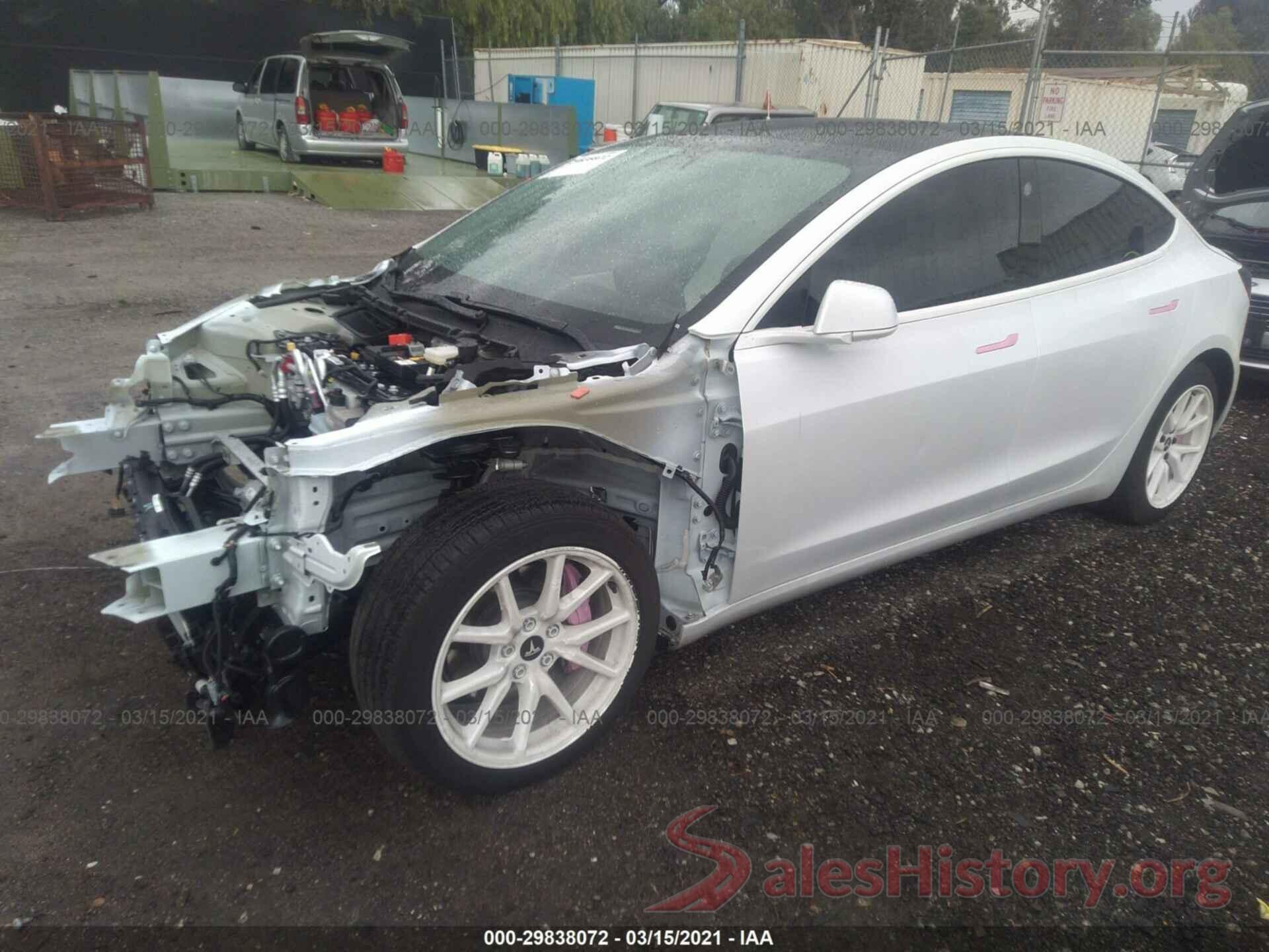 5YJ3E1EA2LF738250 2020 TESLA MODEL 3