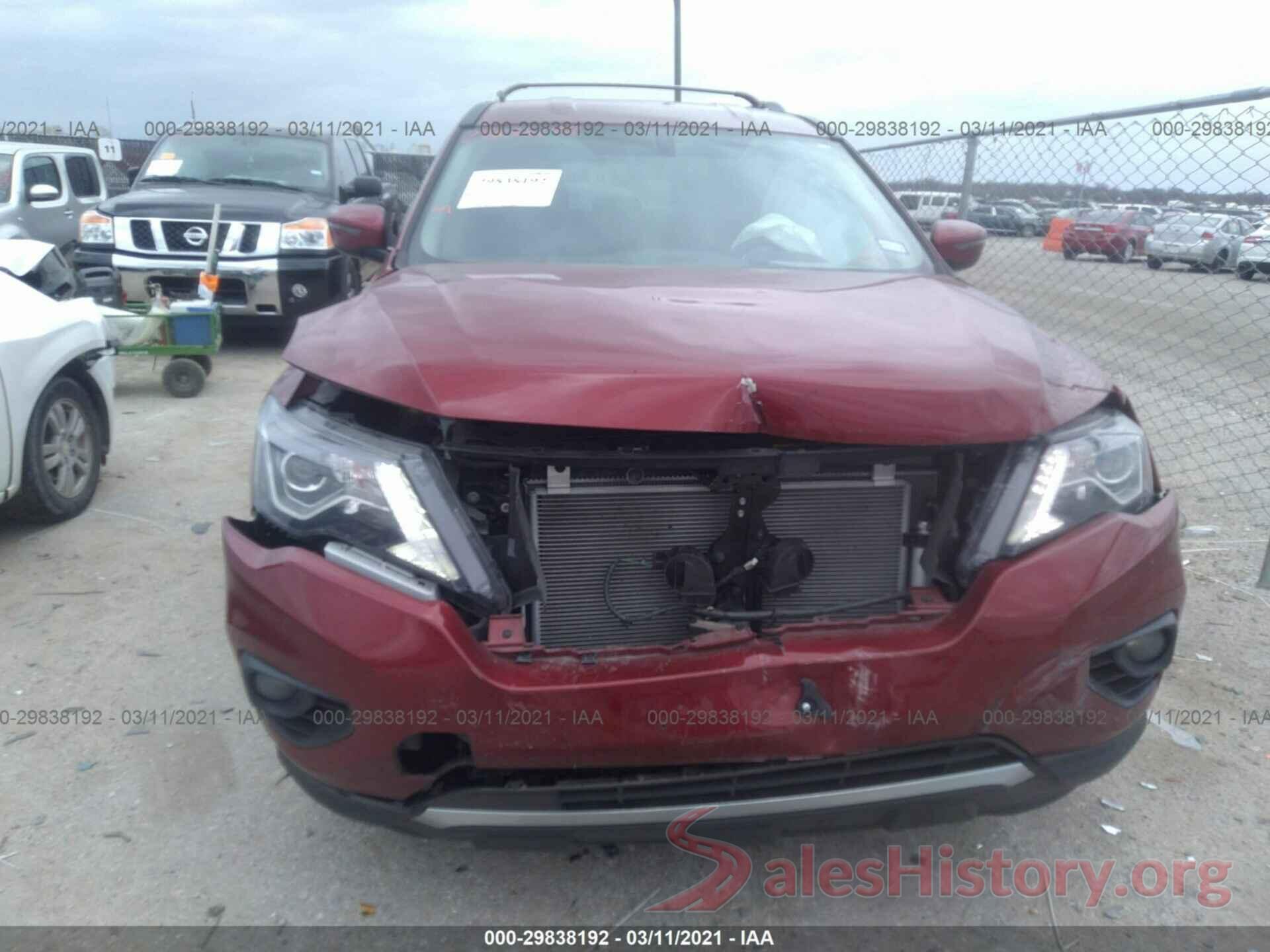 5N1DR2BN2LC587120 2020 NISSAN PATHFINDER