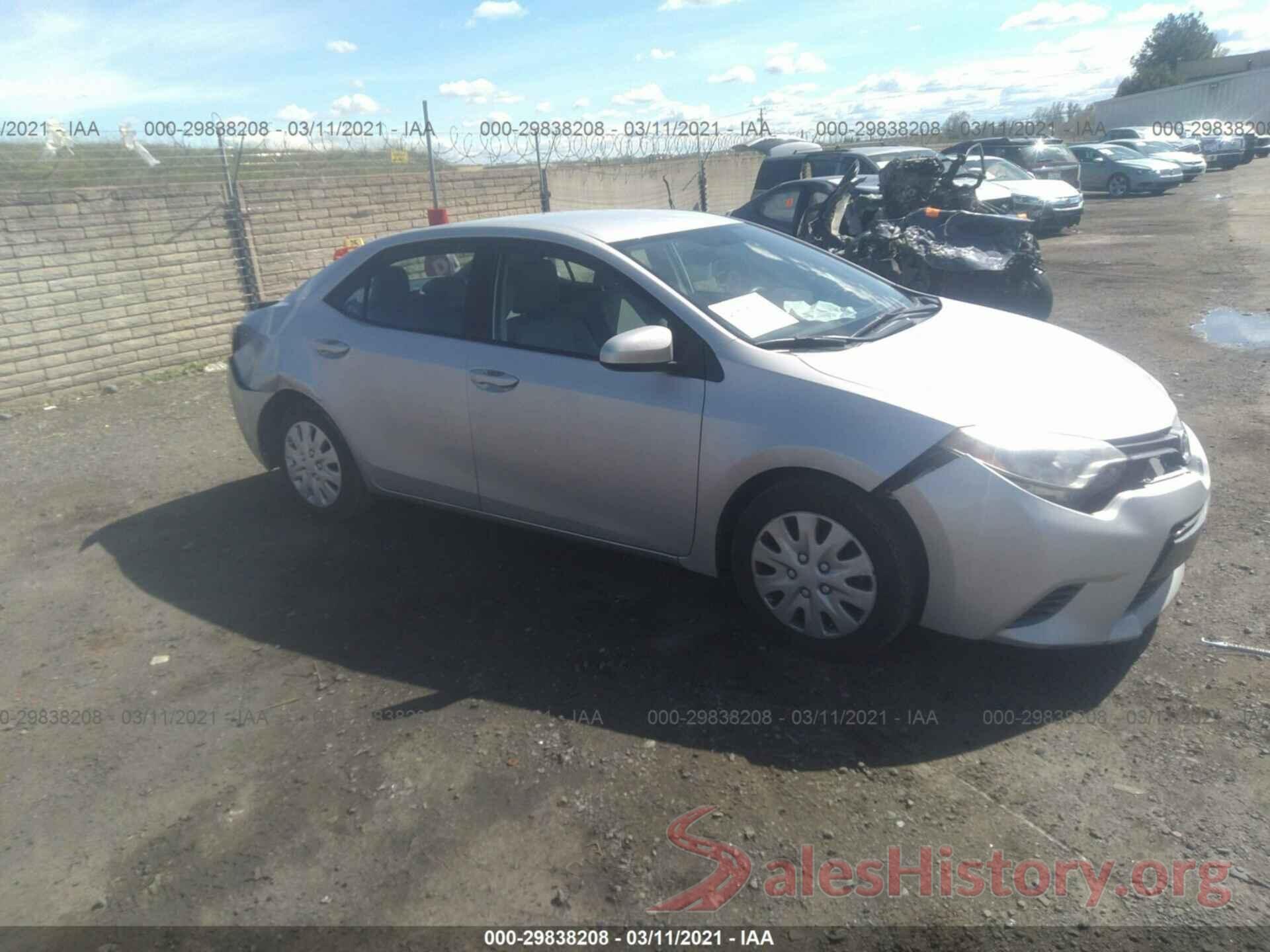 2T1BURHE5GC606427 2016 TOYOTA COROLLA