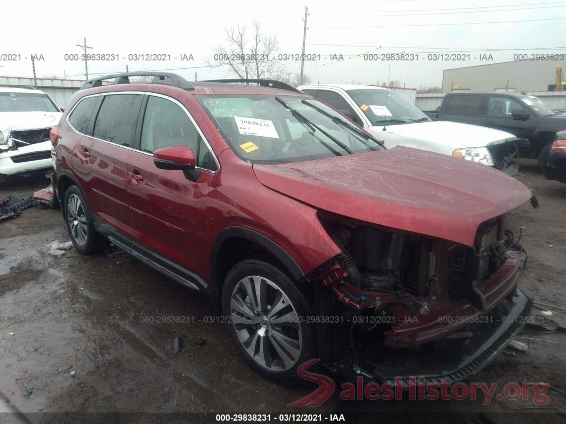 4S4WMAPD5K3431864 2019 SUBARU ASCENT