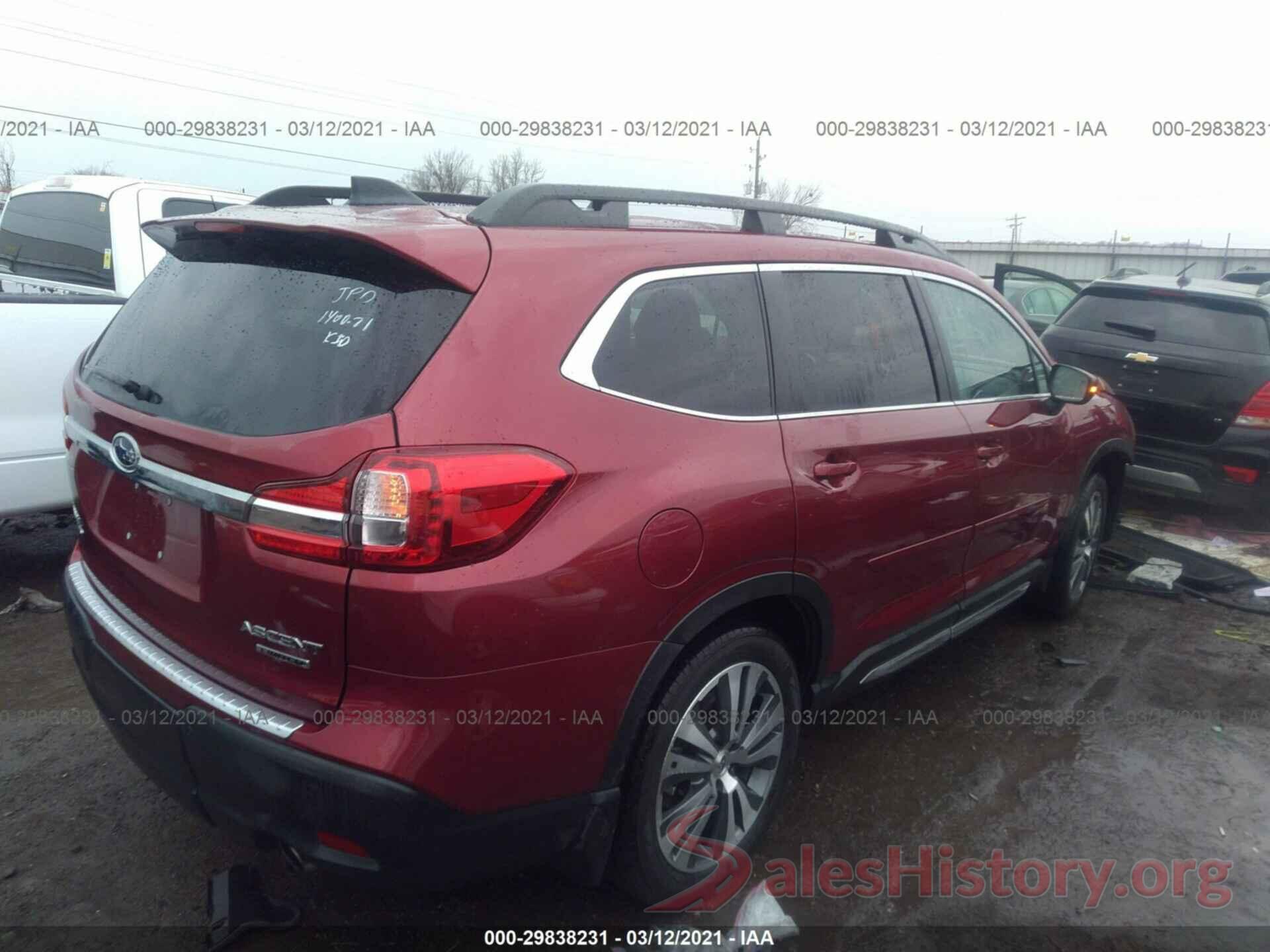 4S4WMAPD5K3431864 2019 SUBARU ASCENT