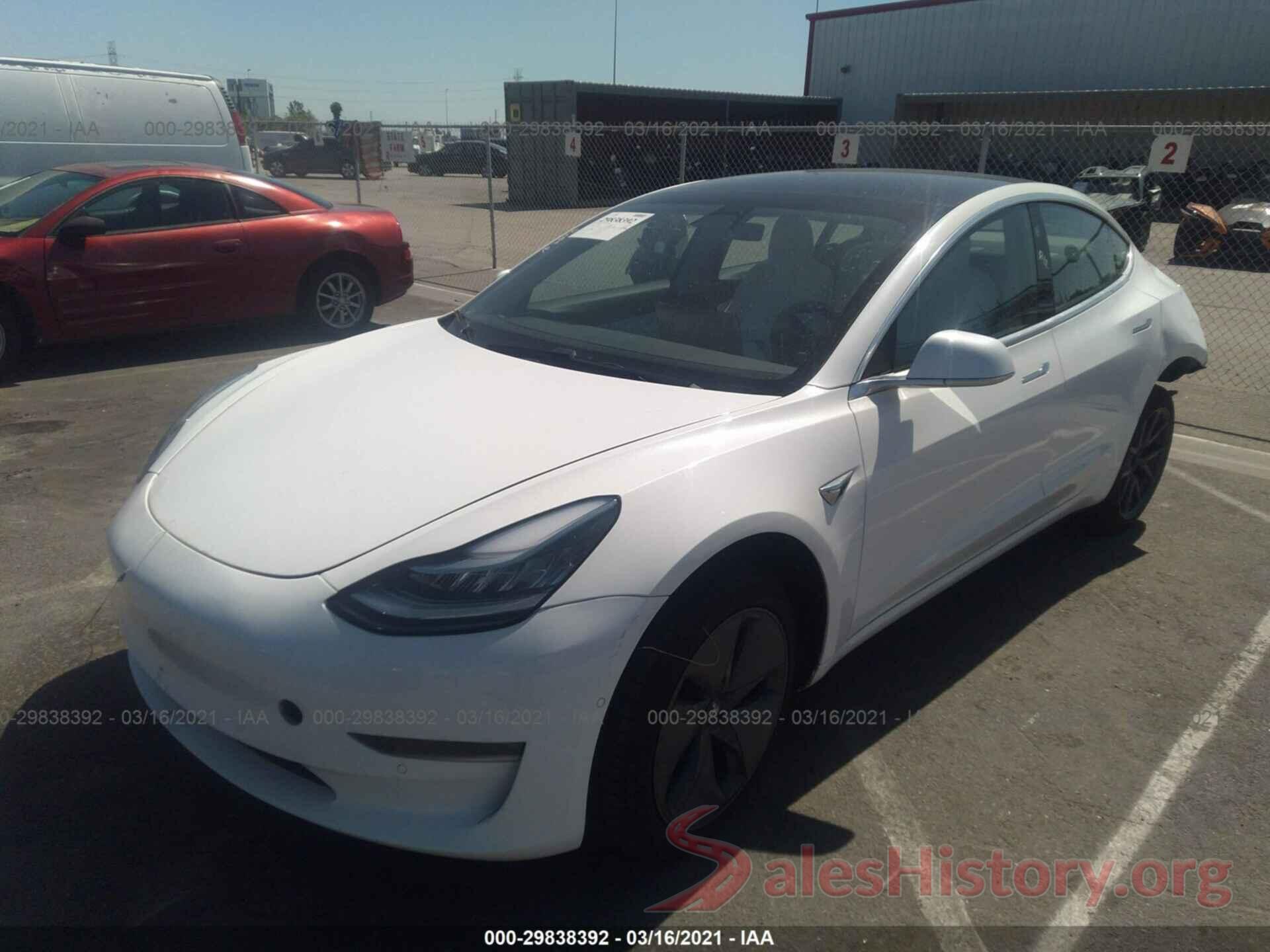 5YJ3E1EA2KF509405 2019 TESLA MODEL 3