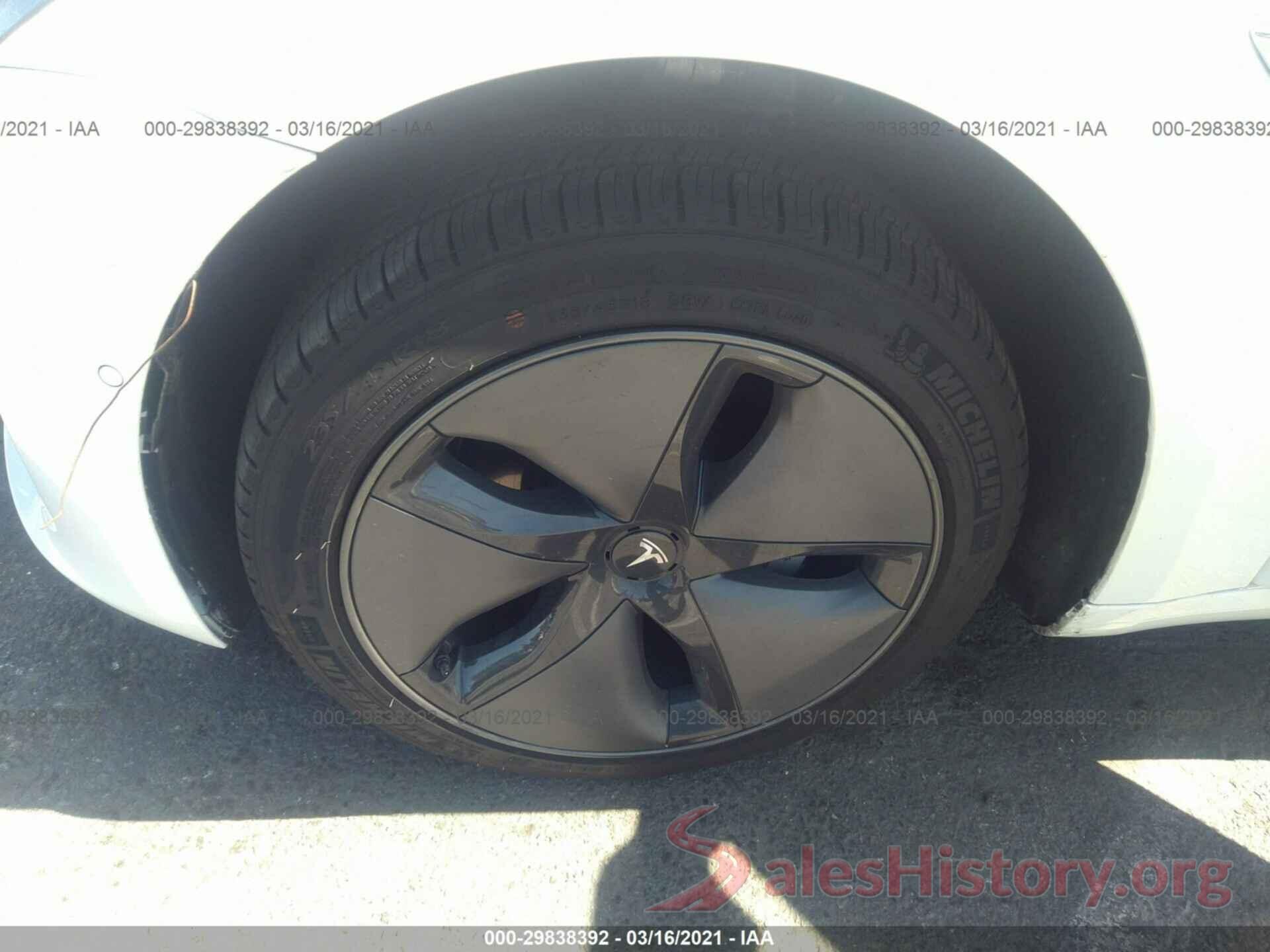 5YJ3E1EA2KF509405 2019 TESLA MODEL 3