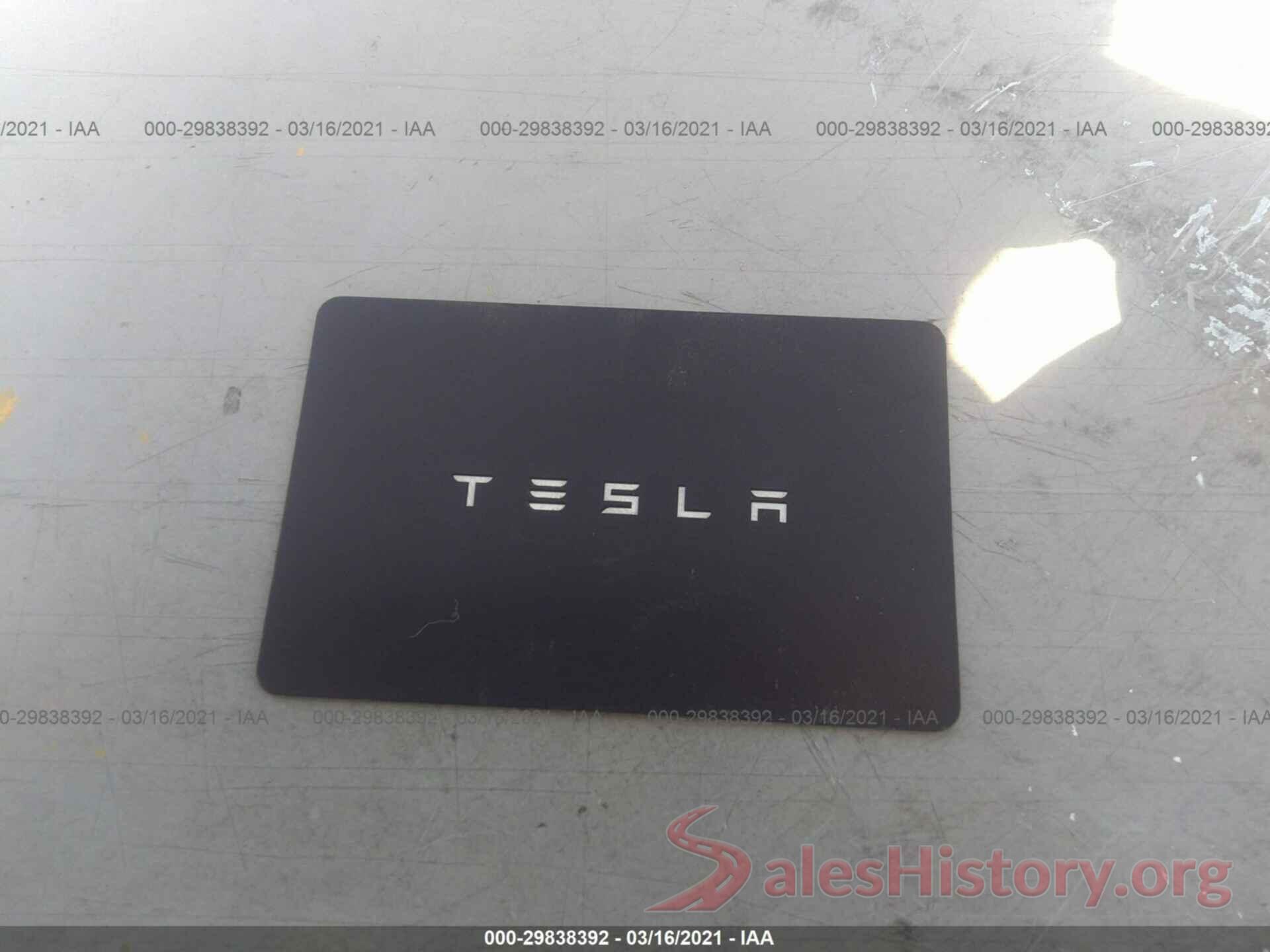 5YJ3E1EA2KF509405 2019 TESLA MODEL 3