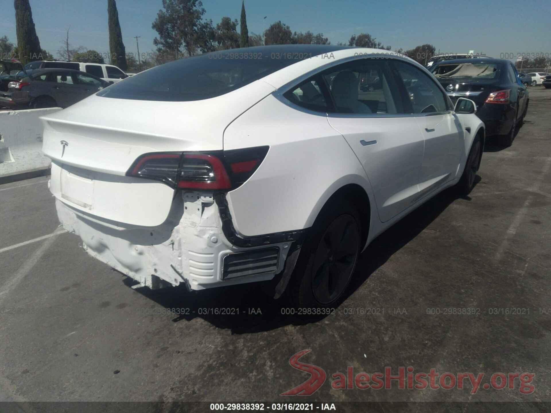 5YJ3E1EA2KF509405 2019 TESLA MODEL 3