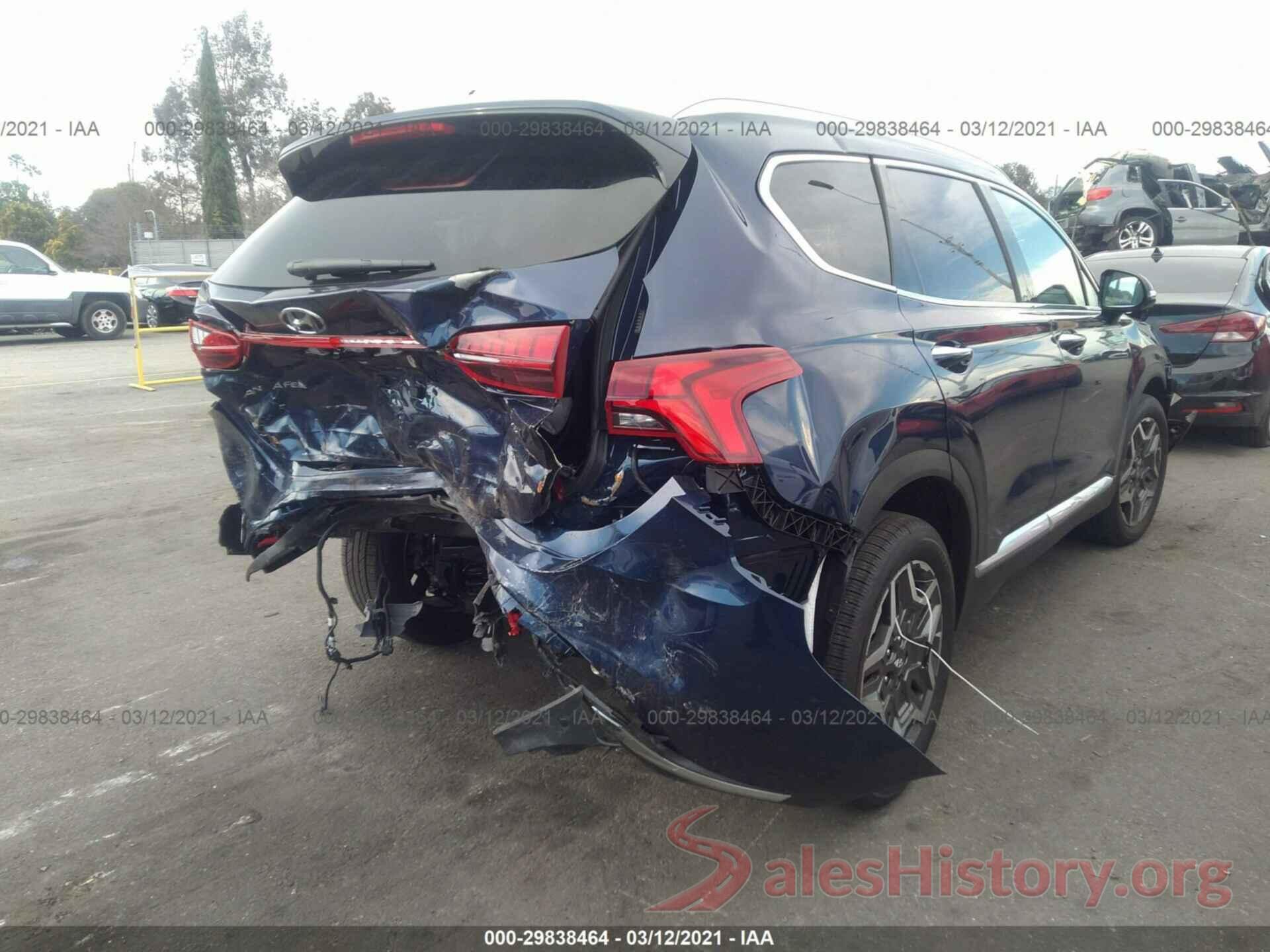 5NMS44AL7MH310407 2021 HYUNDAI SANTA FE