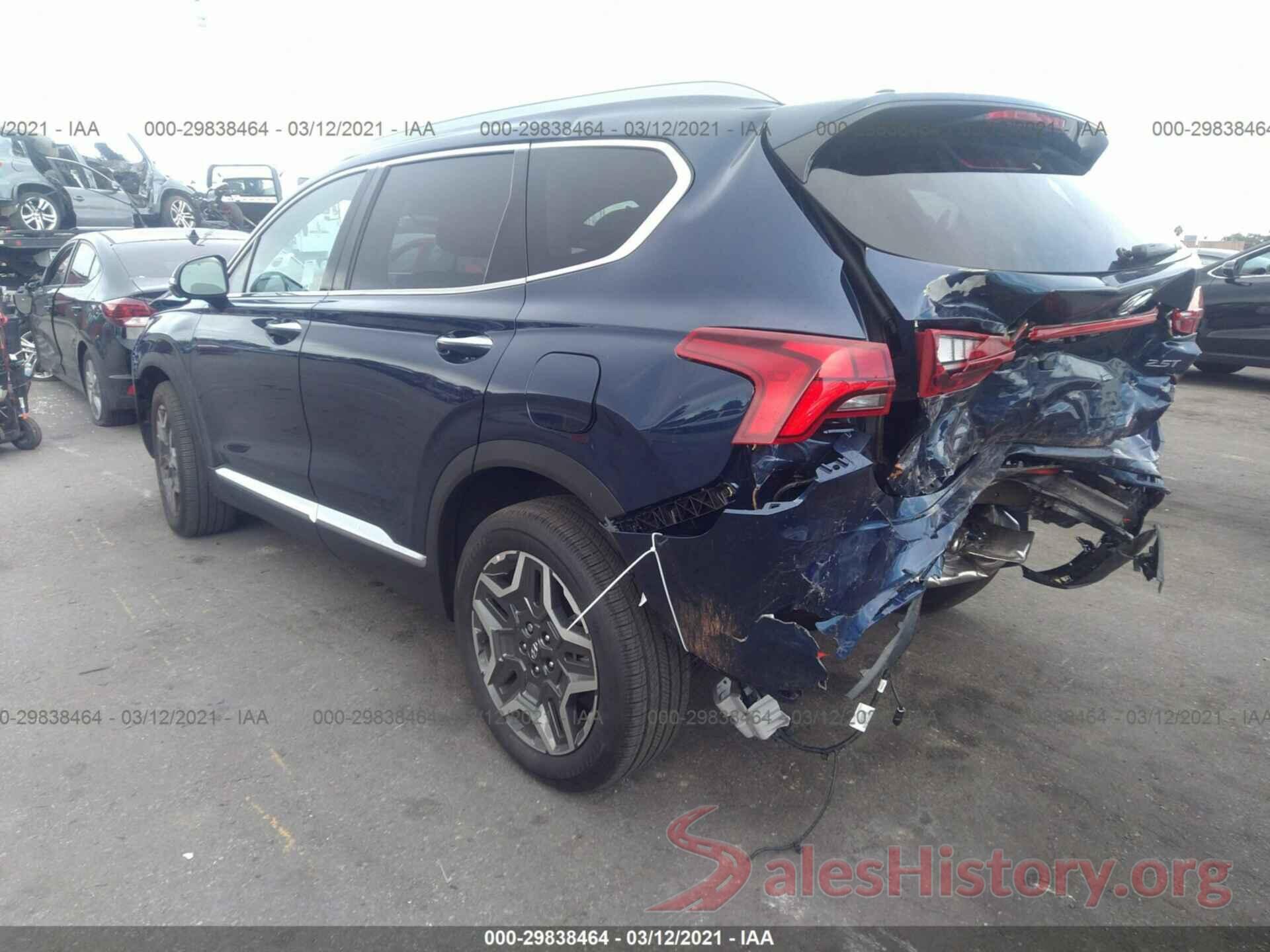 5NMS44AL7MH310407 2021 HYUNDAI SANTA FE