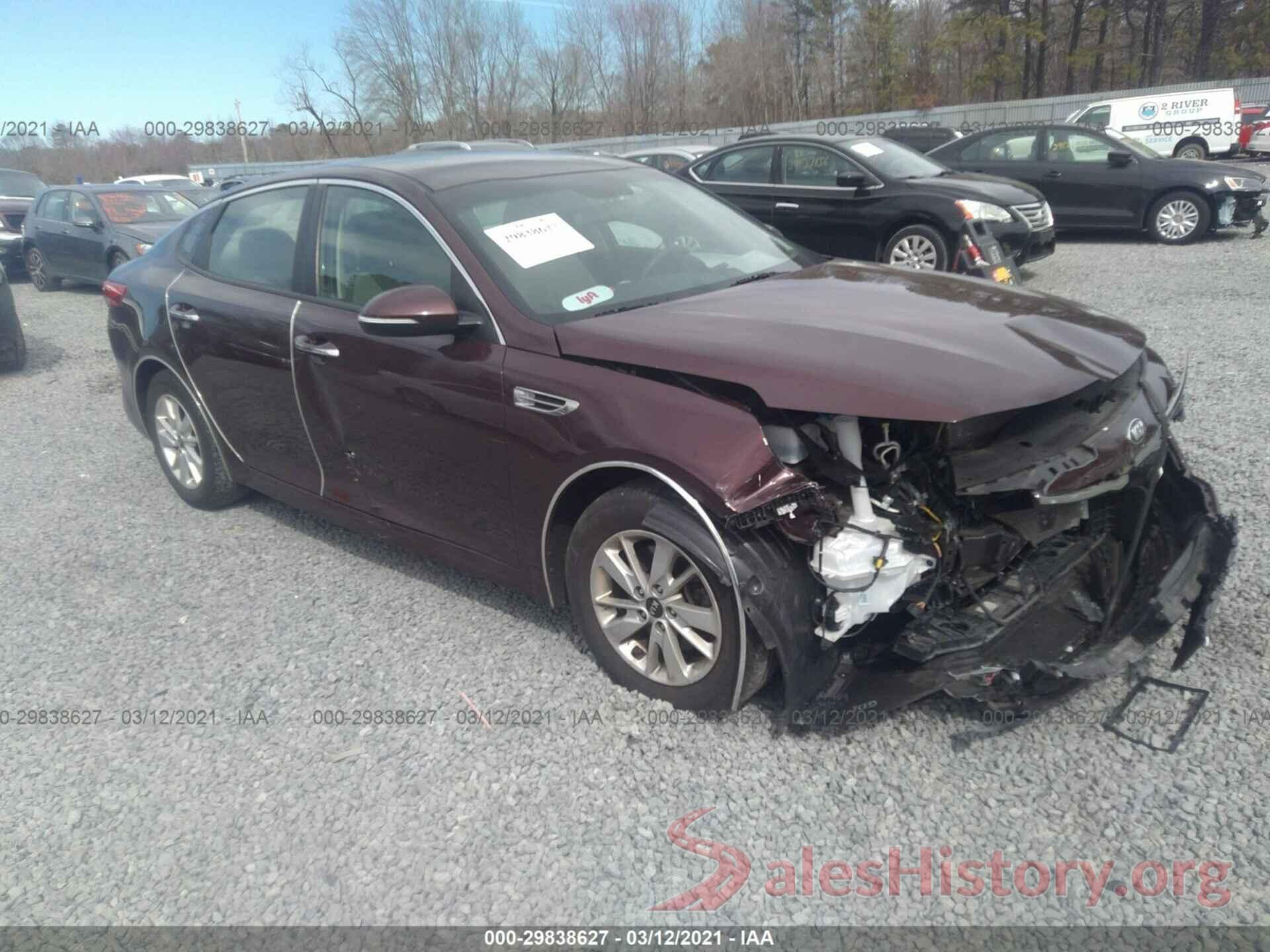 5XXGT4L36GG076155 2016 KIA OPTIMA