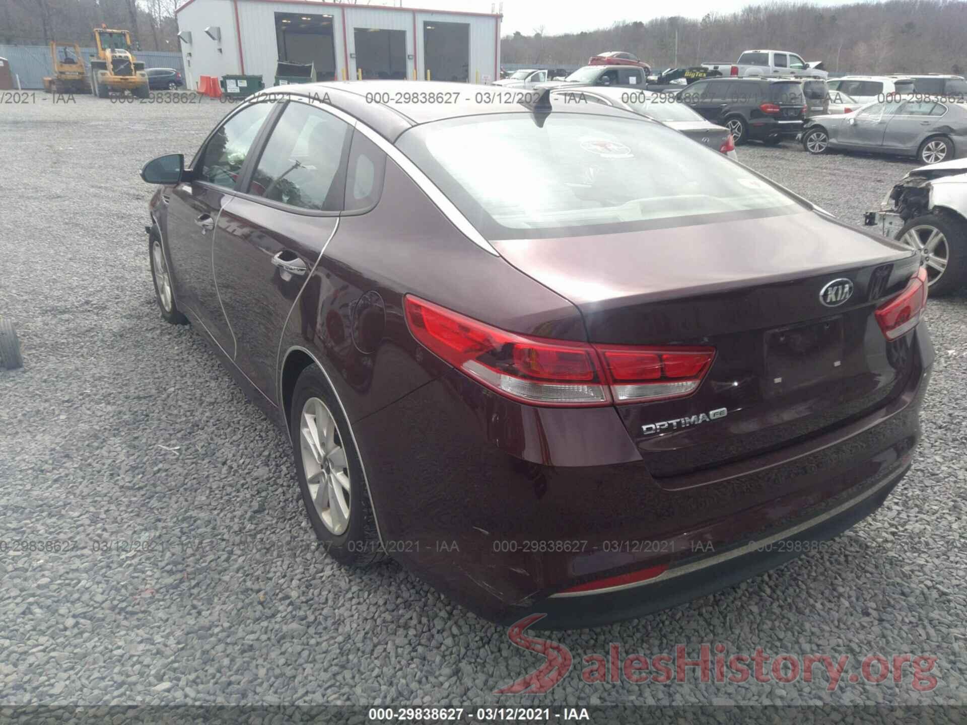 5XXGT4L36GG076155 2016 KIA OPTIMA