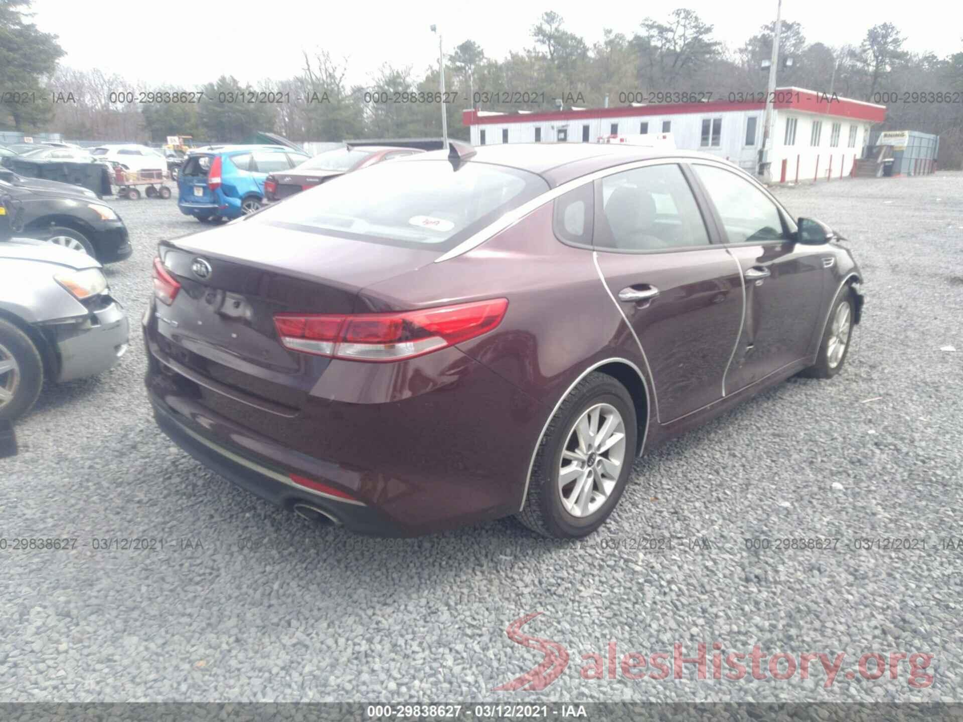 5XXGT4L36GG076155 2016 KIA OPTIMA