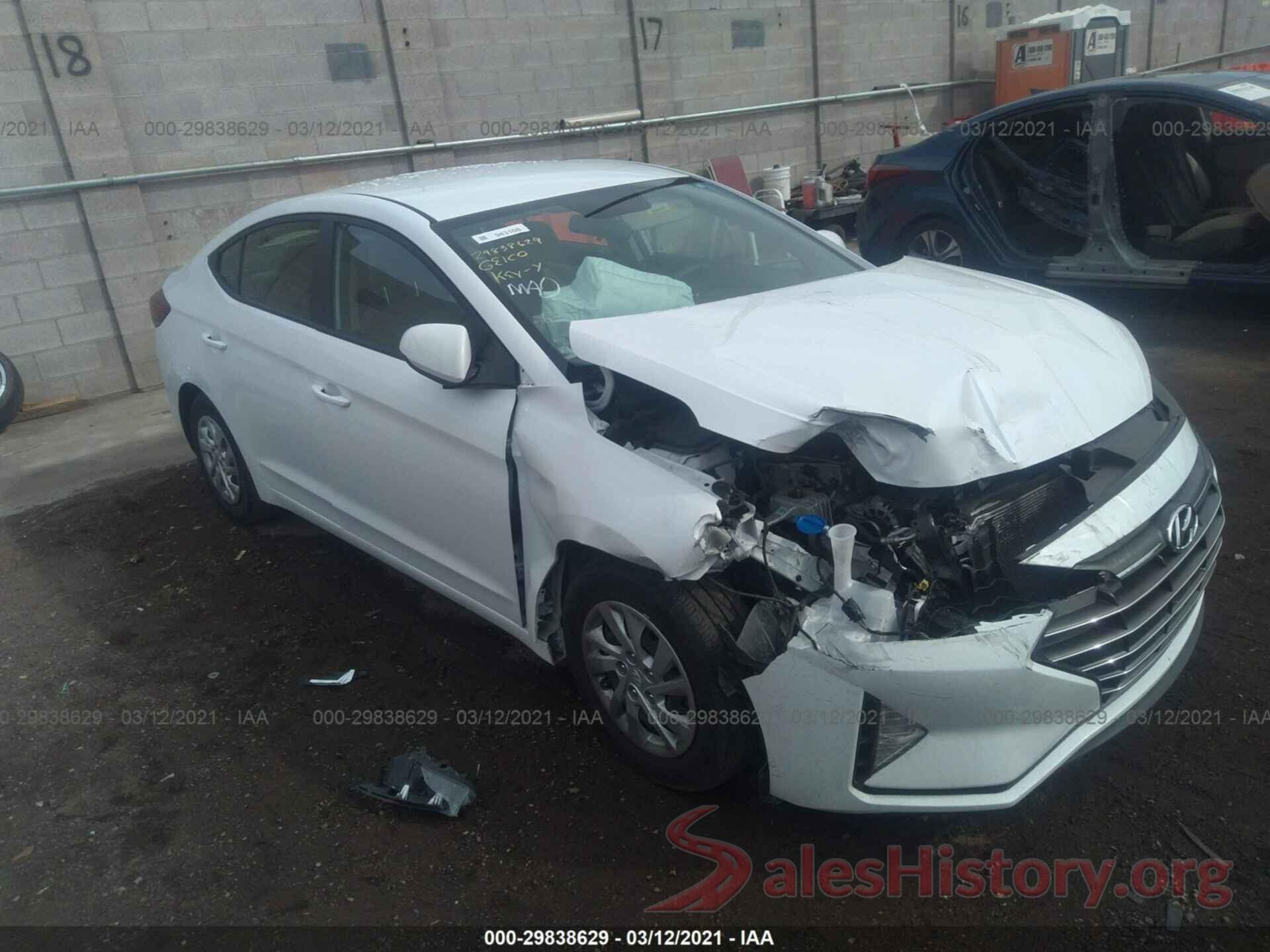 5NPD74LF2KH483730 2019 HYUNDAI ELANTRA