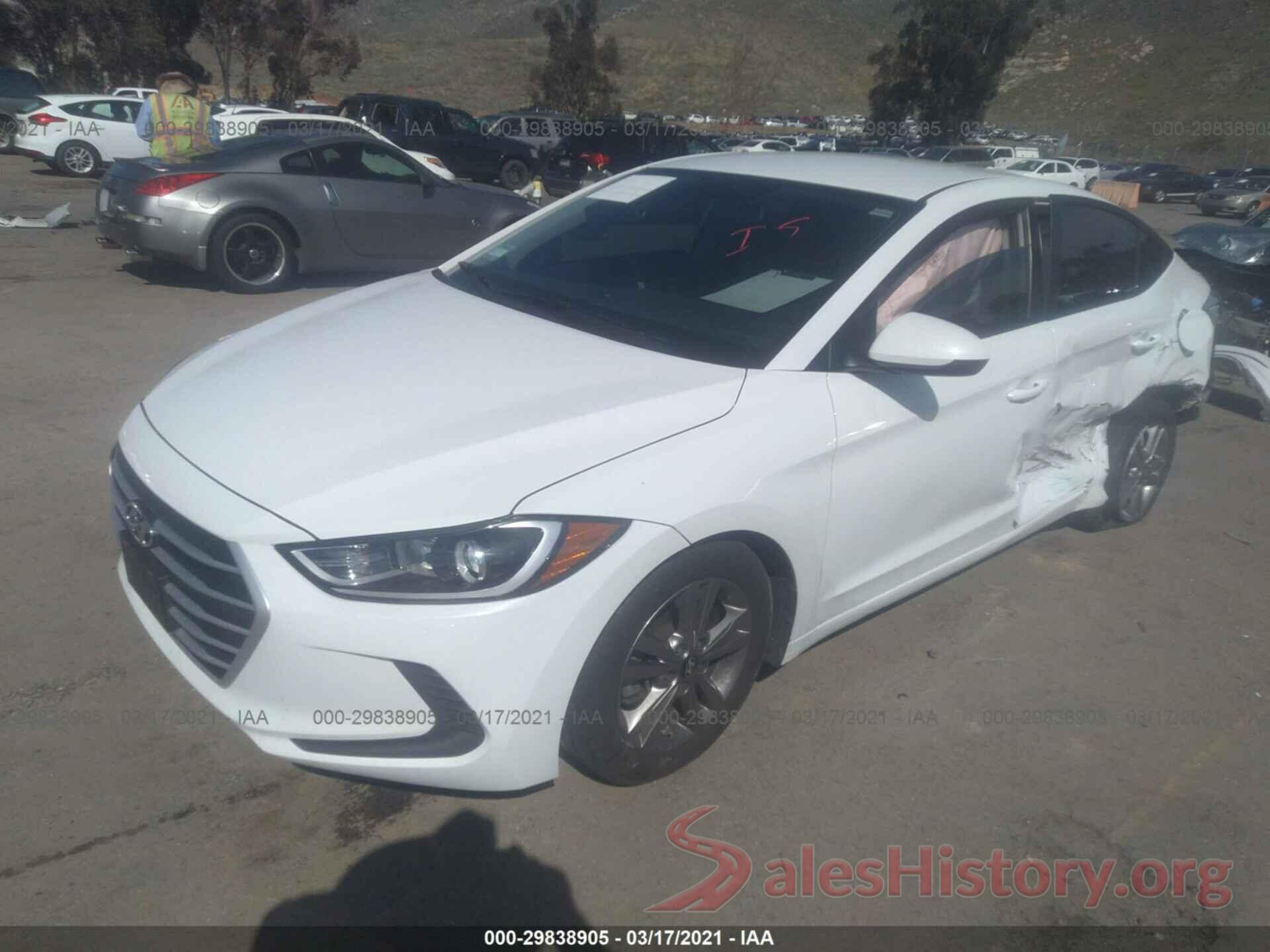 5NPD84LF8HH009772 2017 HYUNDAI ELANTRA