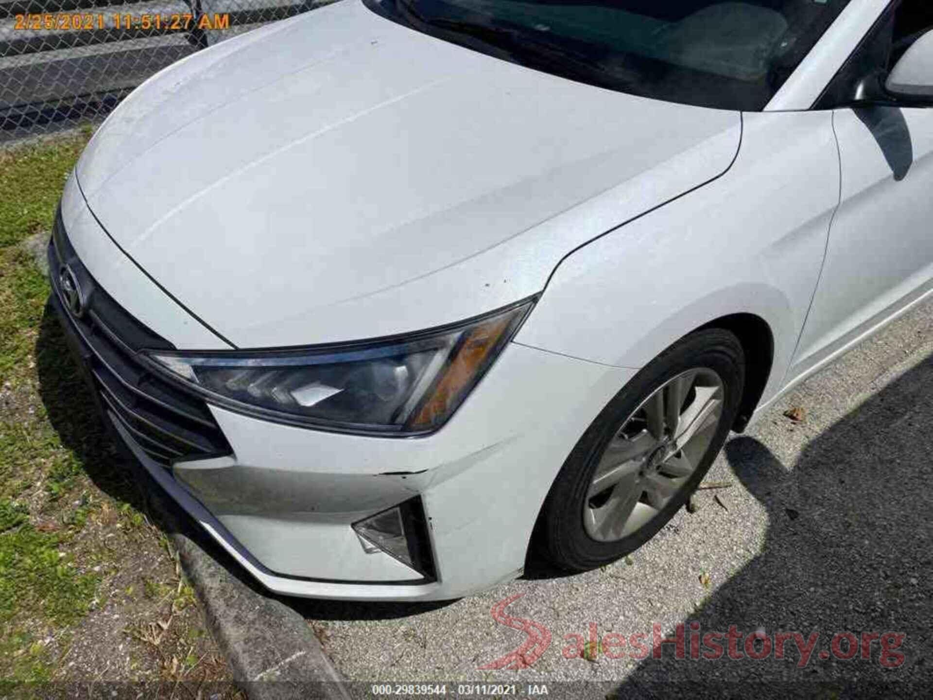 5NPD84LFXKH462413 2019 HYUNDAI ELANTRA