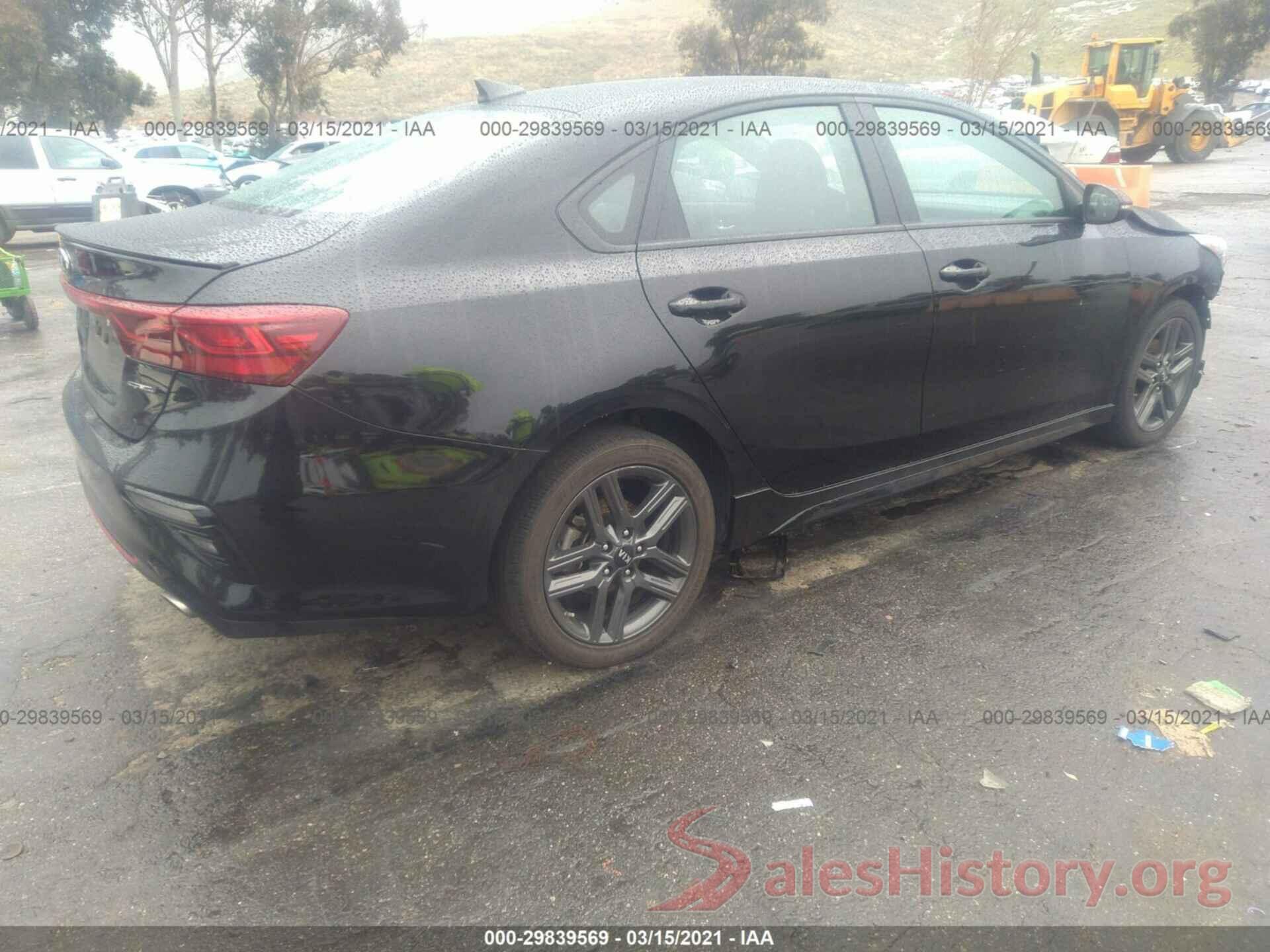 3KPF34AD2LE137995 2020 KIA FORTE