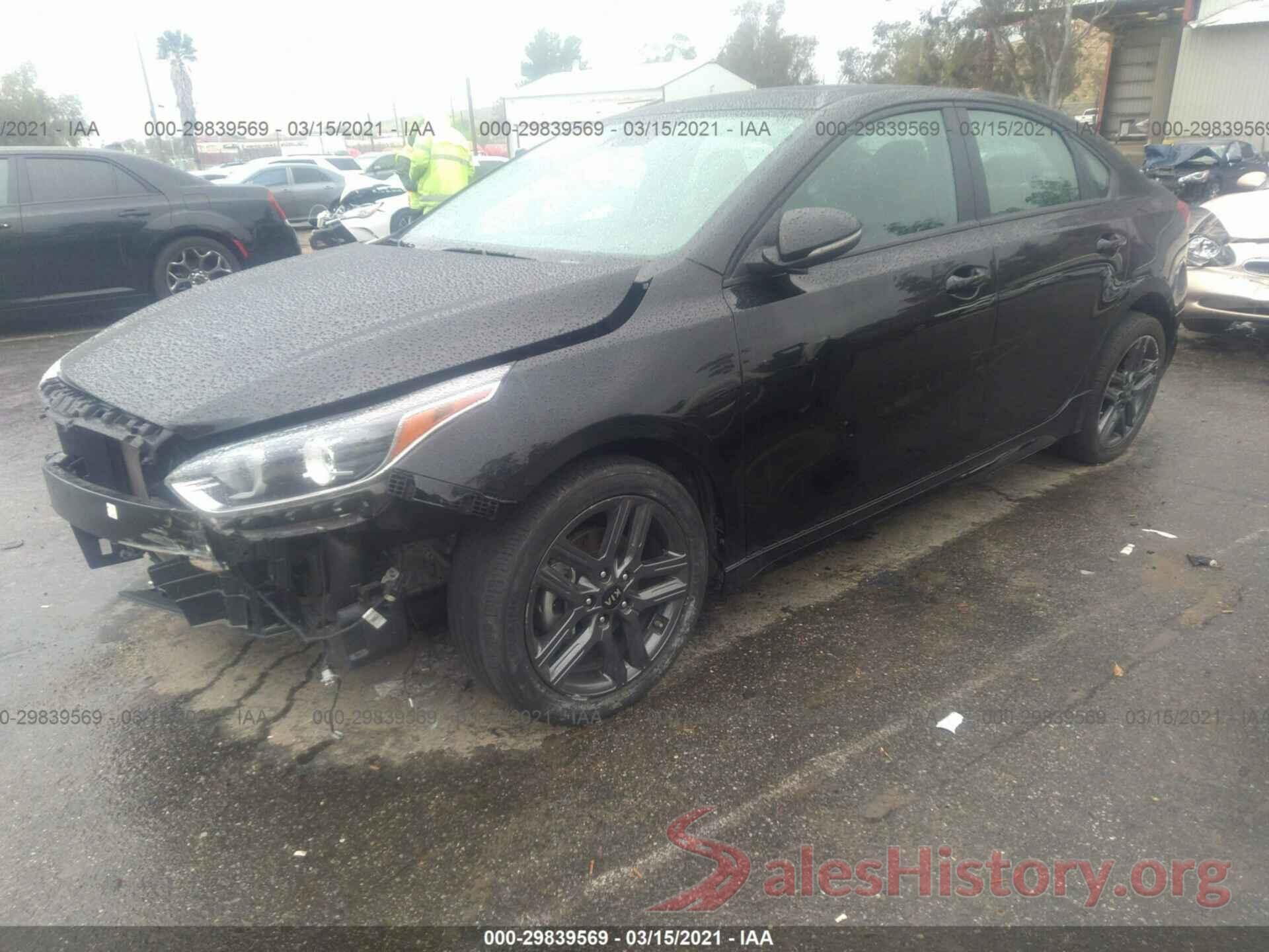 3KPF34AD2LE137995 2020 KIA FORTE