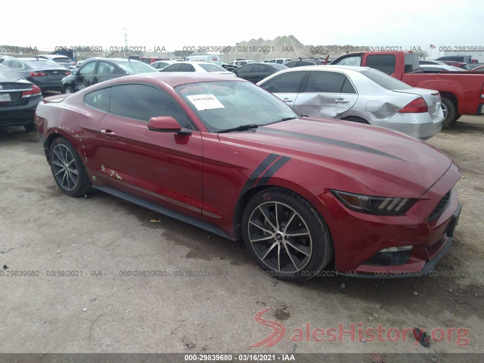 1FA6P8TH0H5322809 2017 FORD MUSTANG