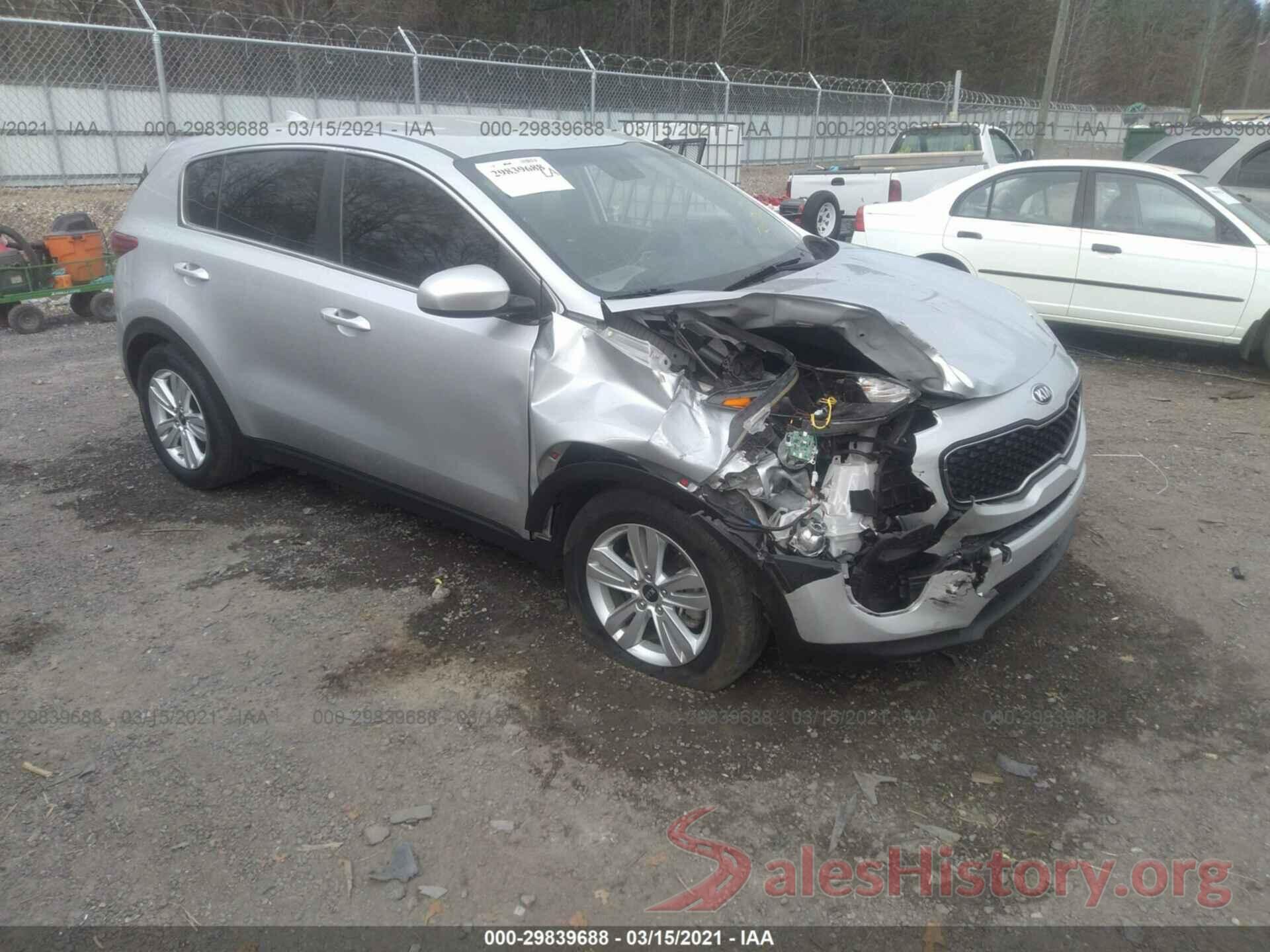 KNDPM3AC1K7593911 2019 KIA SPORTAGE