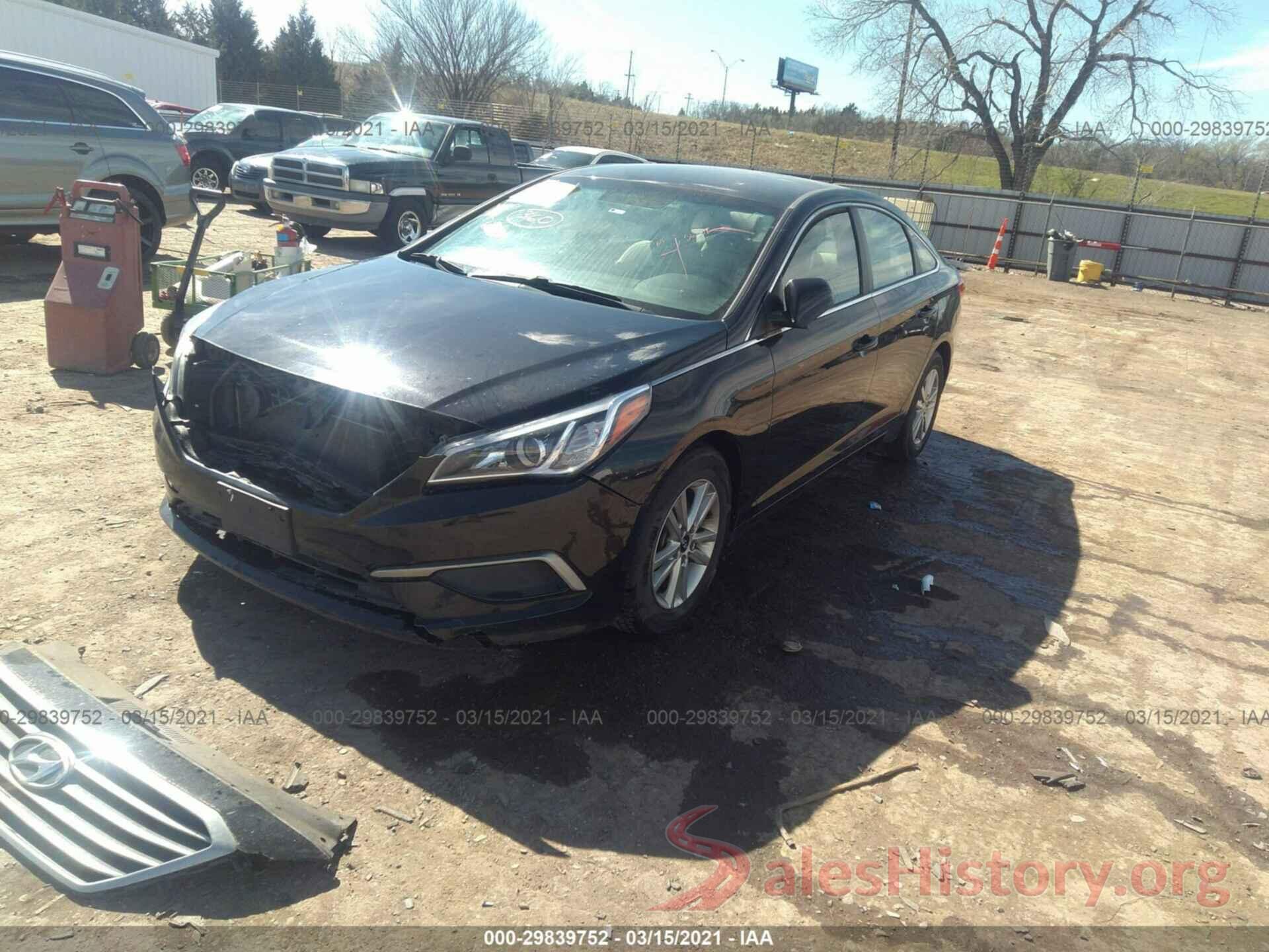 5NPE24AF9GH407077 2016 HYUNDAI SONATA