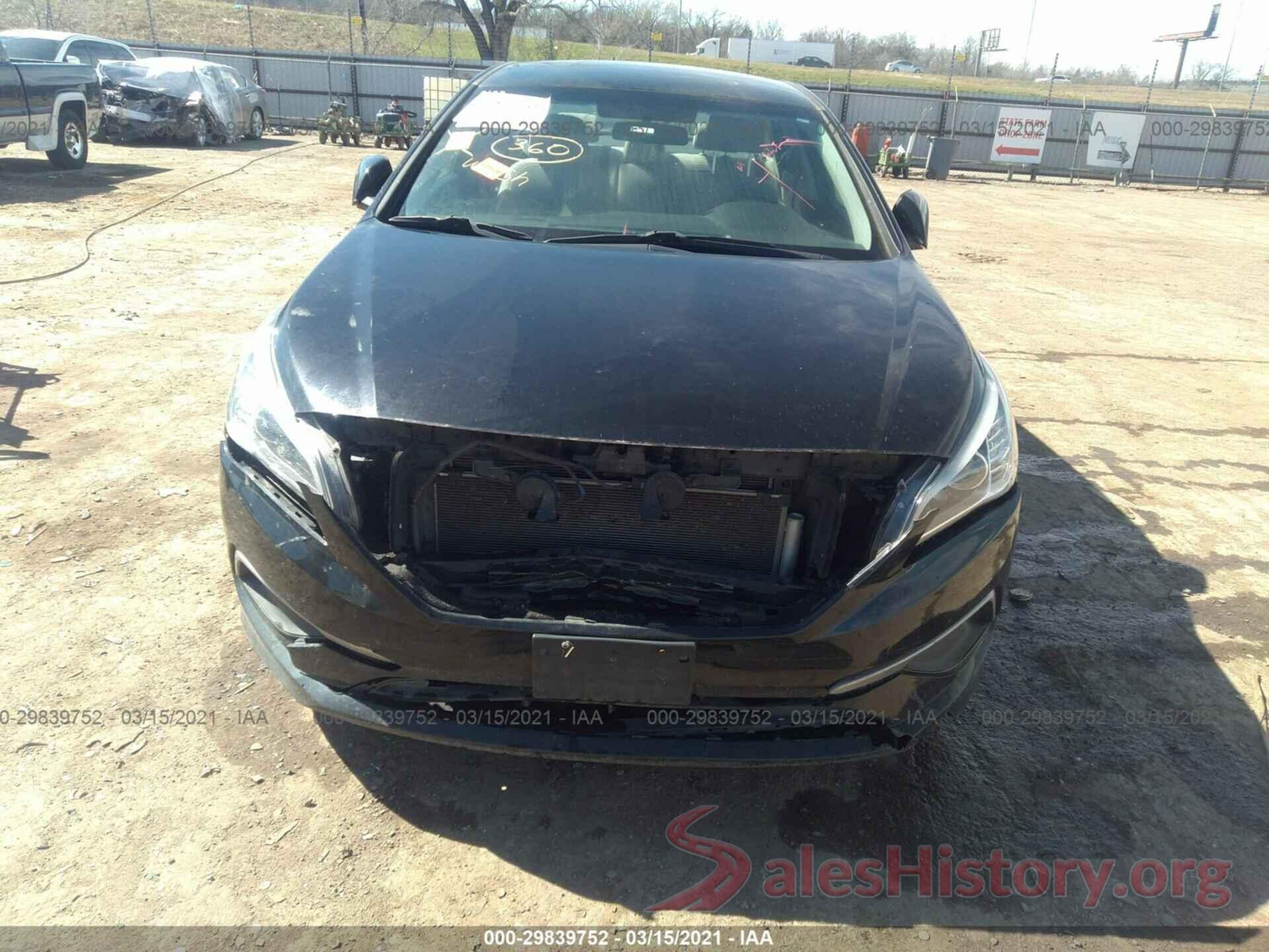 5NPE24AF9GH407077 2016 HYUNDAI SONATA