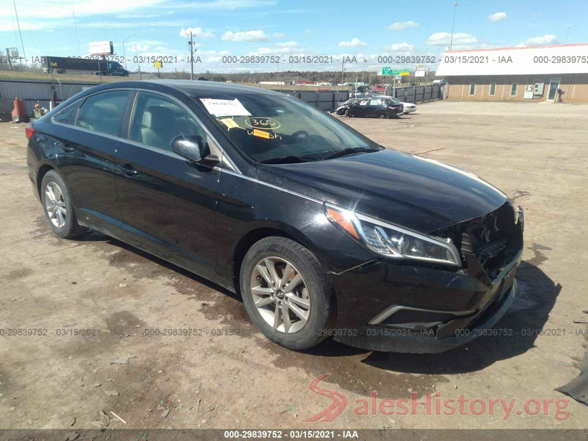 5NPE24AF9GH407077 2016 HYUNDAI SONATA