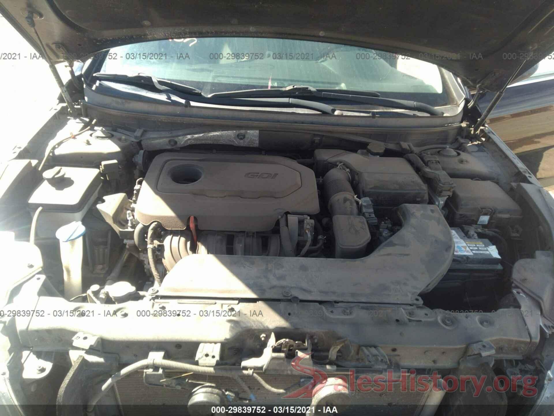 5NPE24AF9GH407077 2016 HYUNDAI SONATA