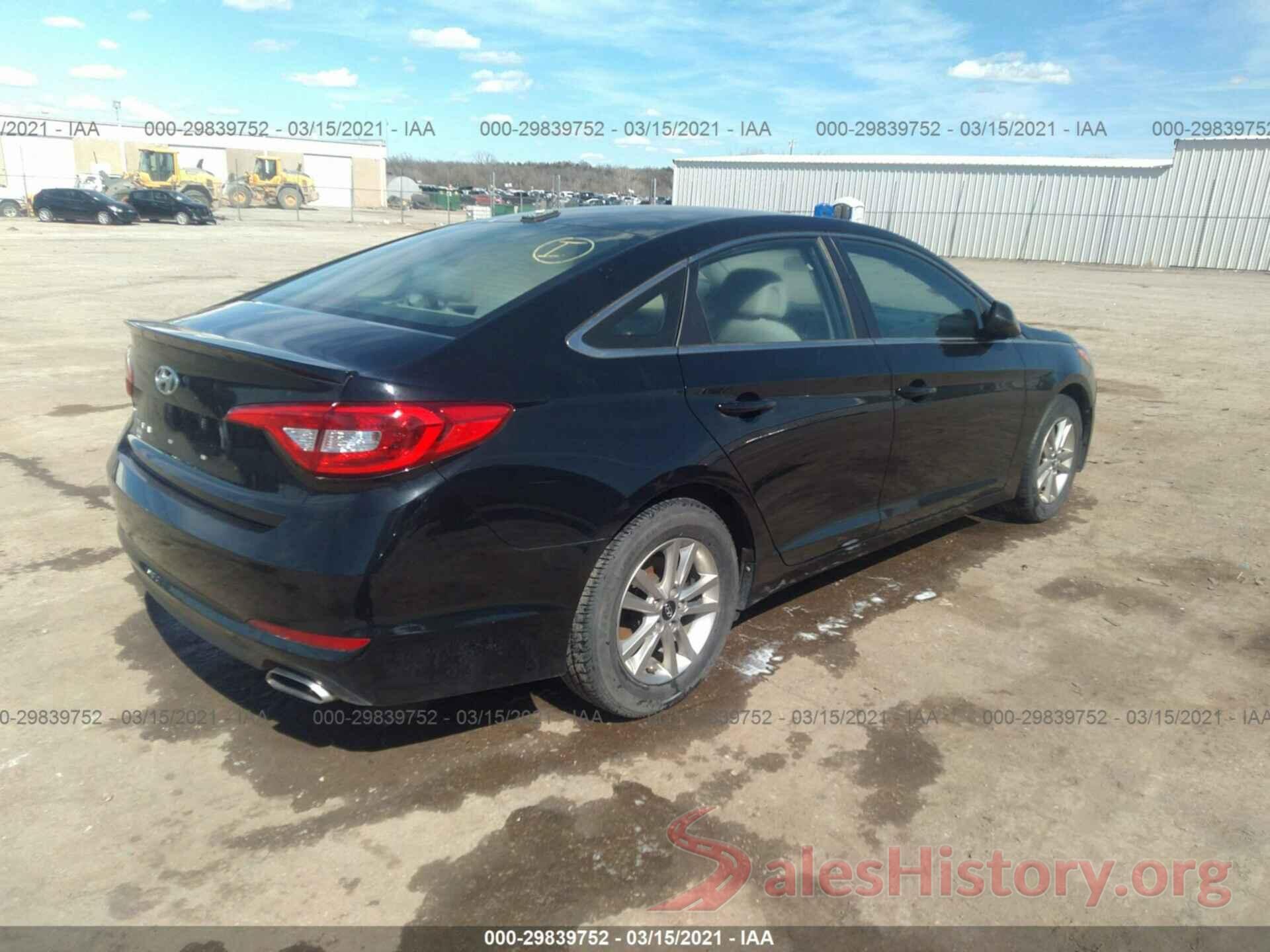 5NPE24AF9GH407077 2016 HYUNDAI SONATA