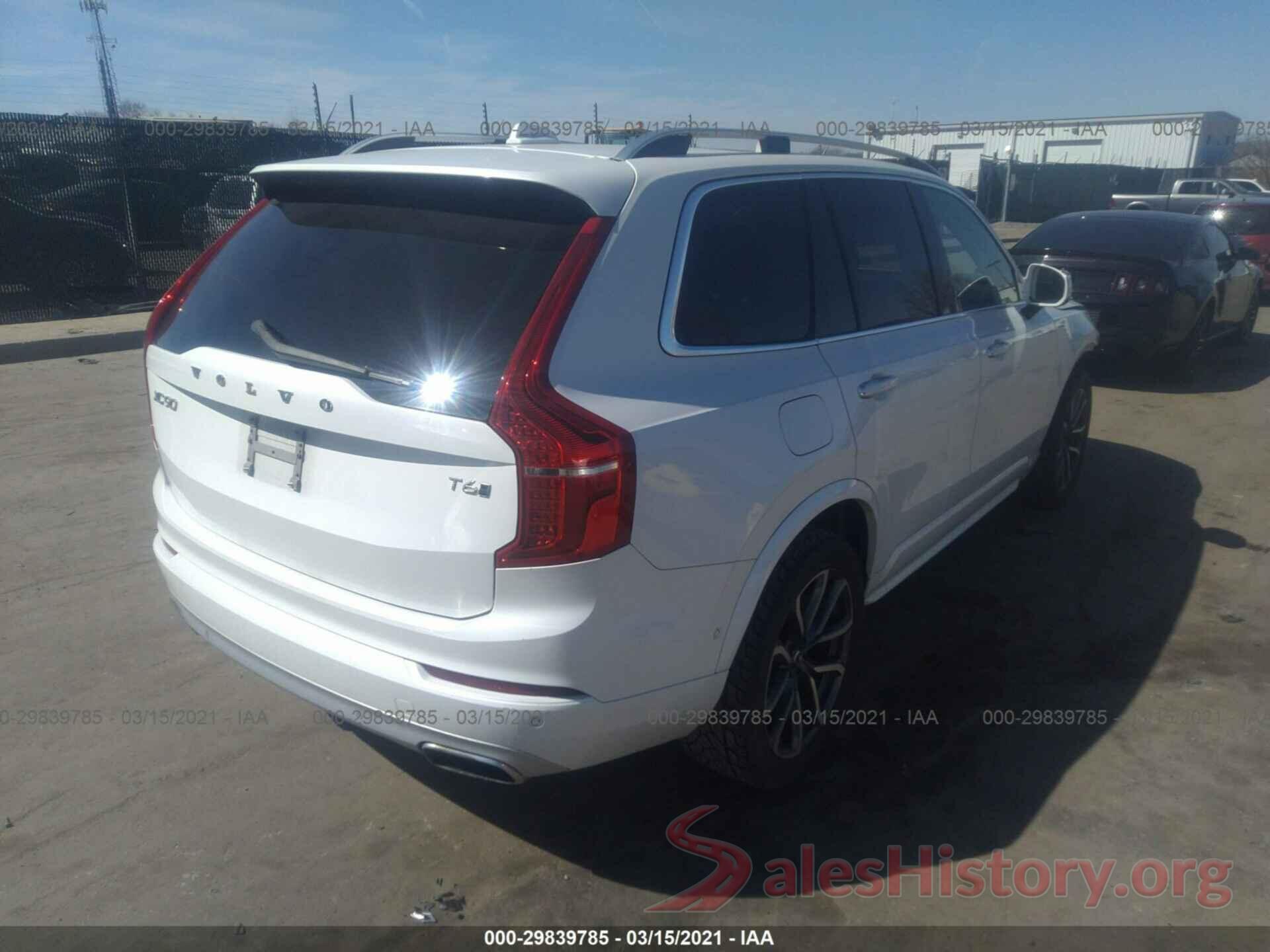 YV4A22PKXG1042114 2016 VOLVO XC90