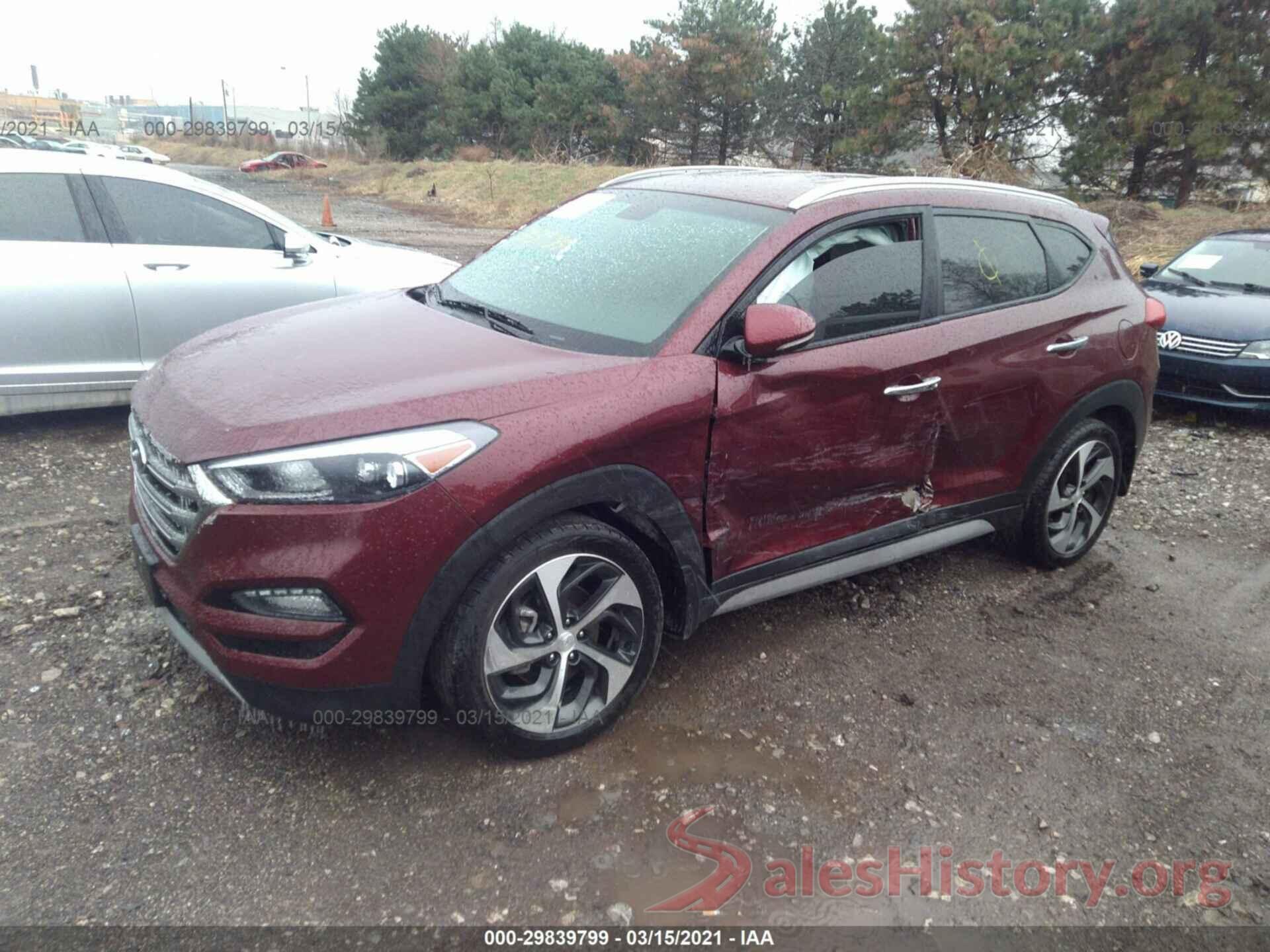 KM8J3CA2XJU634645 2018 HYUNDAI TUCSON