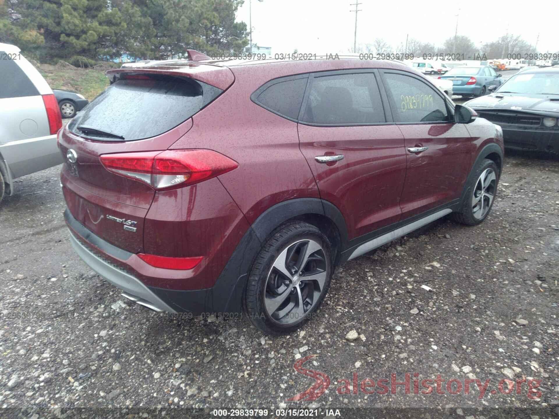 KM8J3CA2XJU634645 2018 HYUNDAI TUCSON