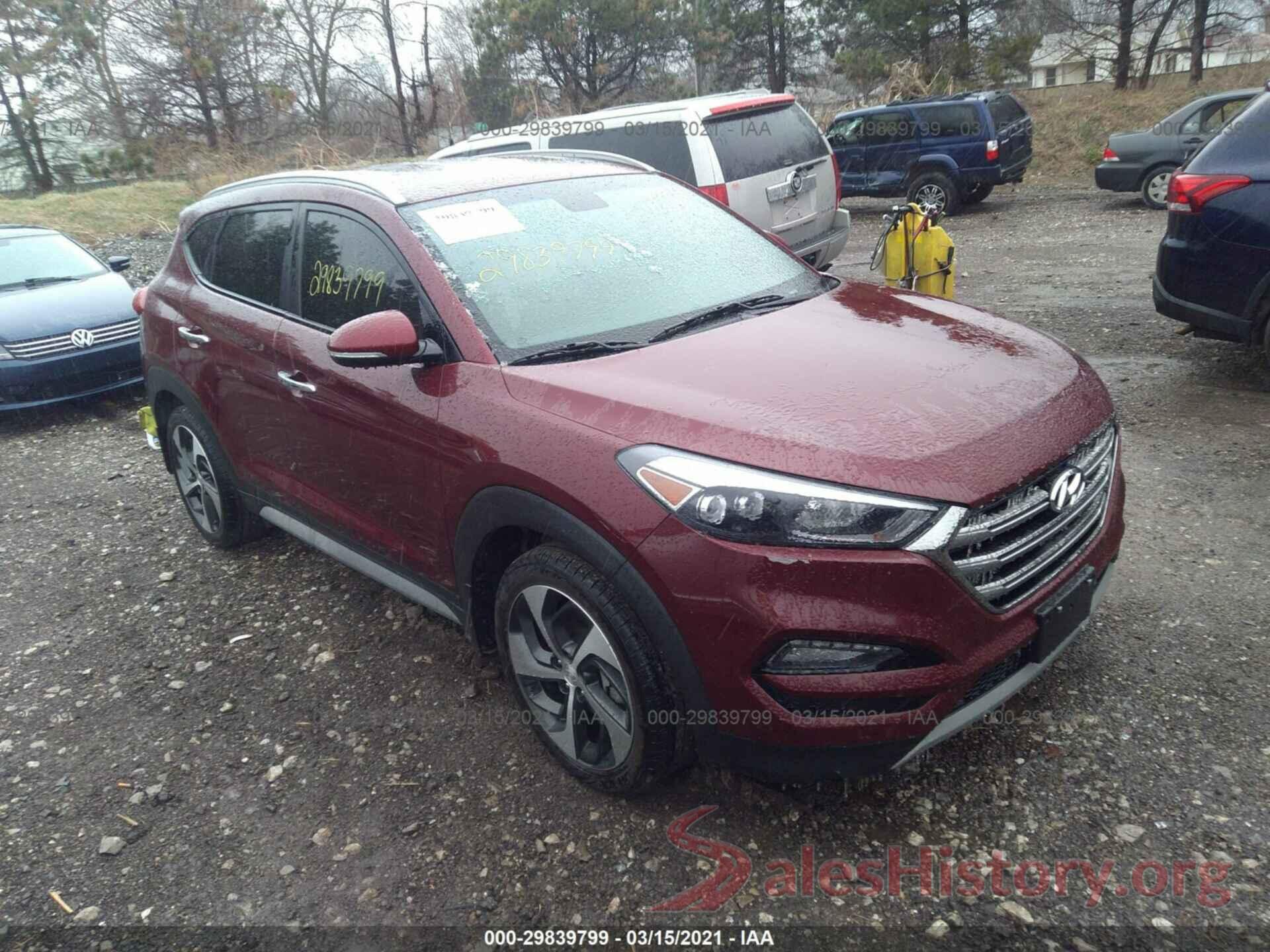 KM8J3CA2XJU634645 2018 HYUNDAI TUCSON