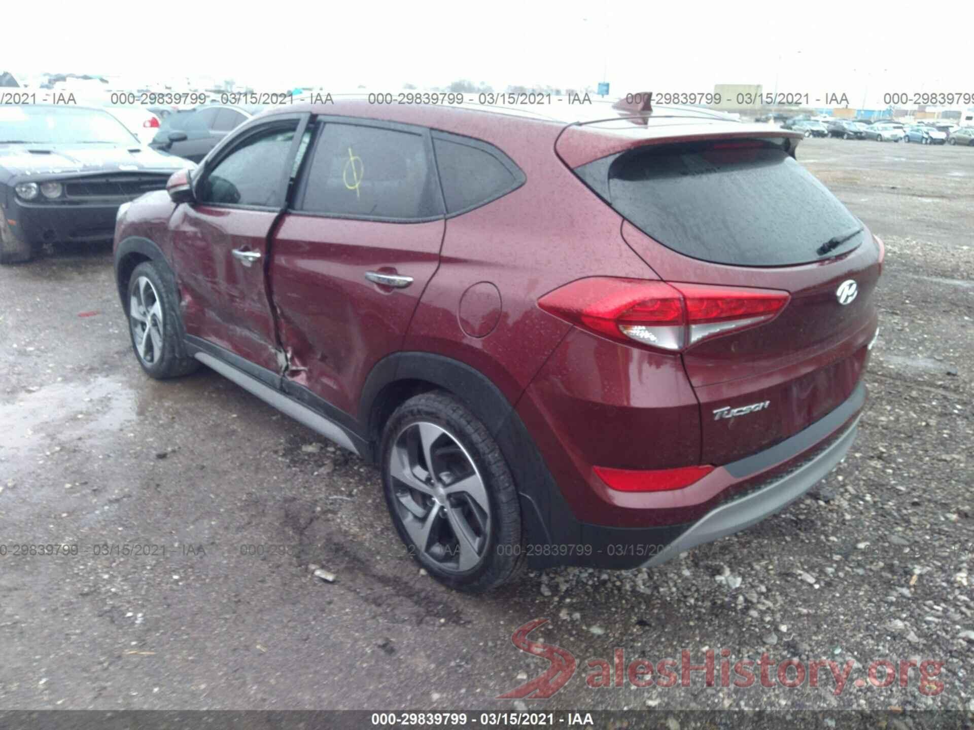 KM8J3CA2XJU634645 2018 HYUNDAI TUCSON